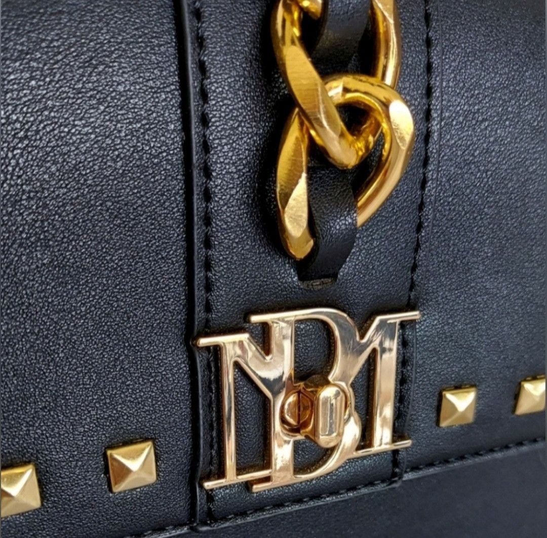 Badgley Mischka Badgley Mischka Chain Studded Crossbody/Handle Bag Size ONE SIZE - 3 Thumbnail