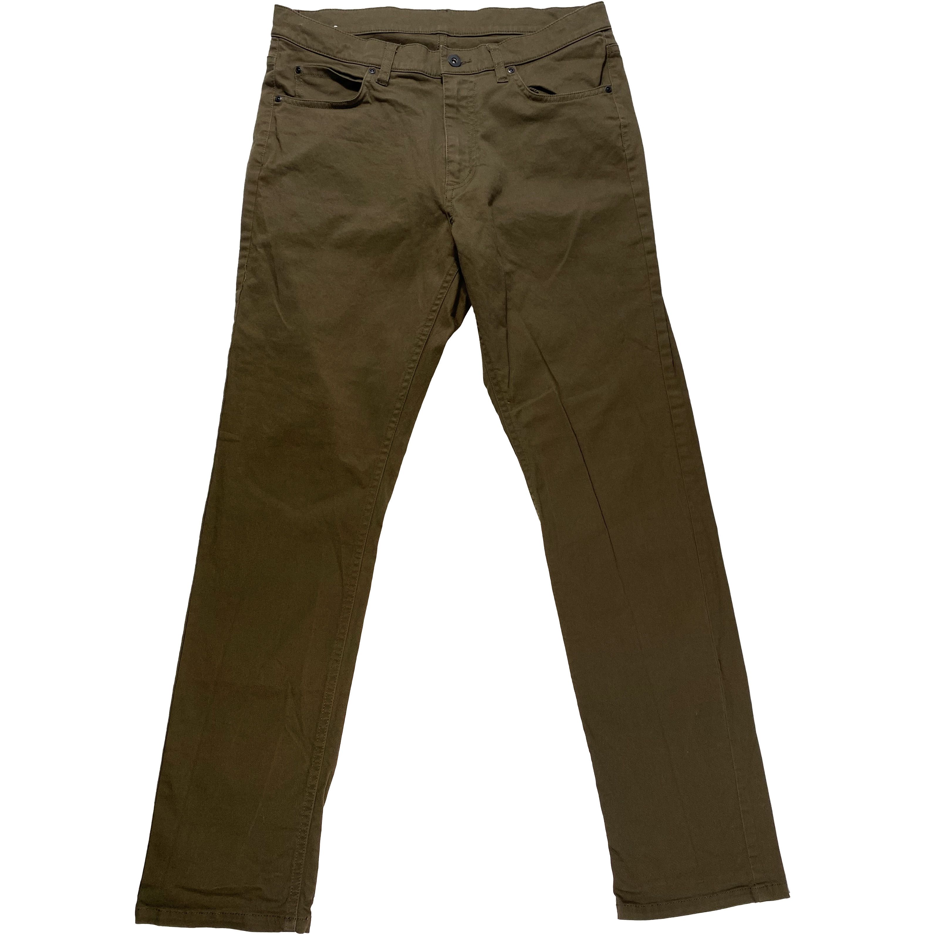 Beams Japan B:Ming by Beams Slim Stretch Fabric Chinos Size 30x28 Brown Size US 30 / EU 46 - 1 Thumbnail