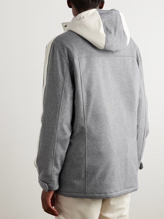 Brunello Cucinelli Jacket in Light Grey Size US M / EU 48-50 / 2 - 3 Thumbnail