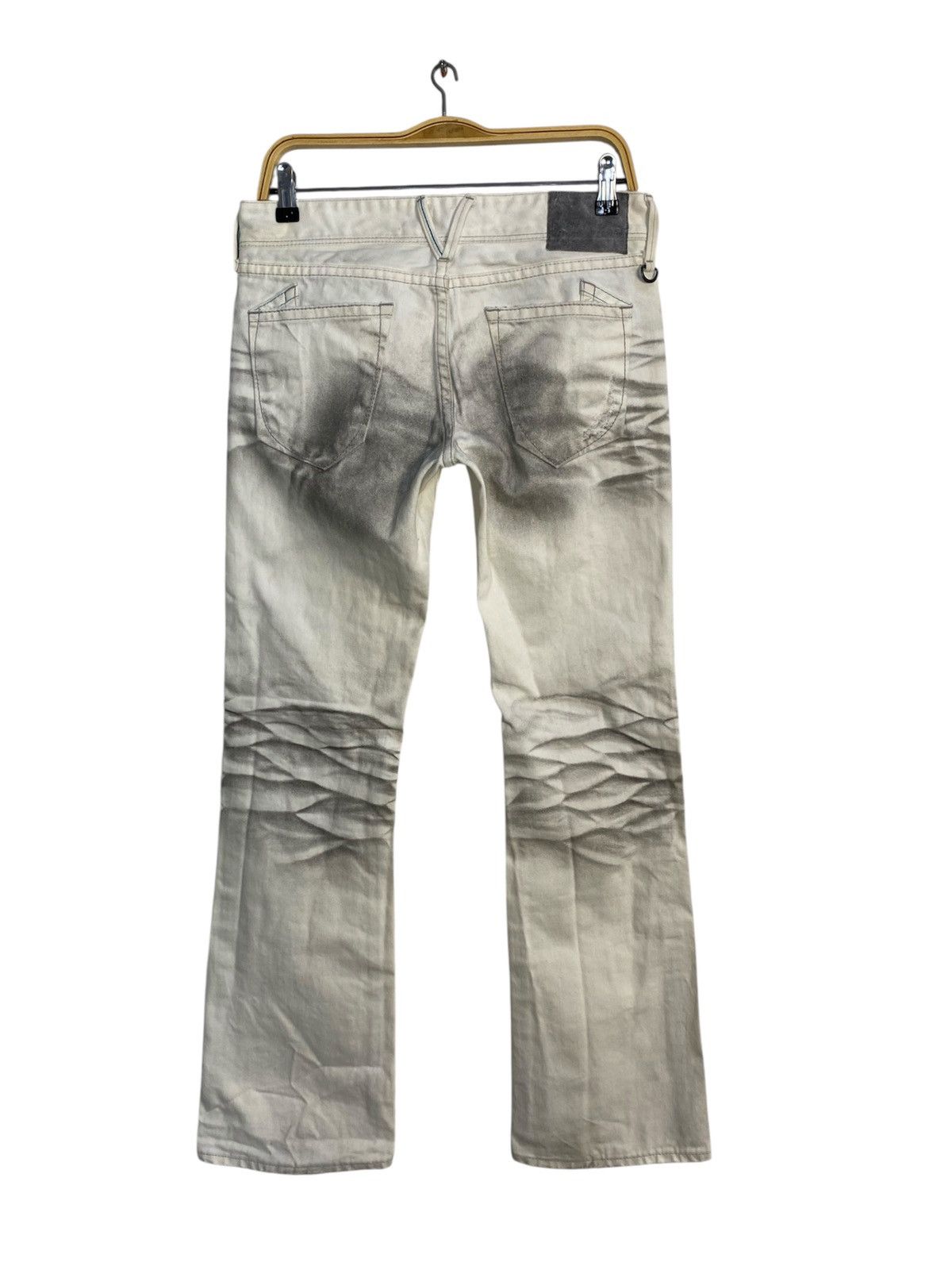 Vanquish Vanquish Gold Japan Denim Jeans Distressed Waist Size 31 Size 31" - 2 Thumbnail