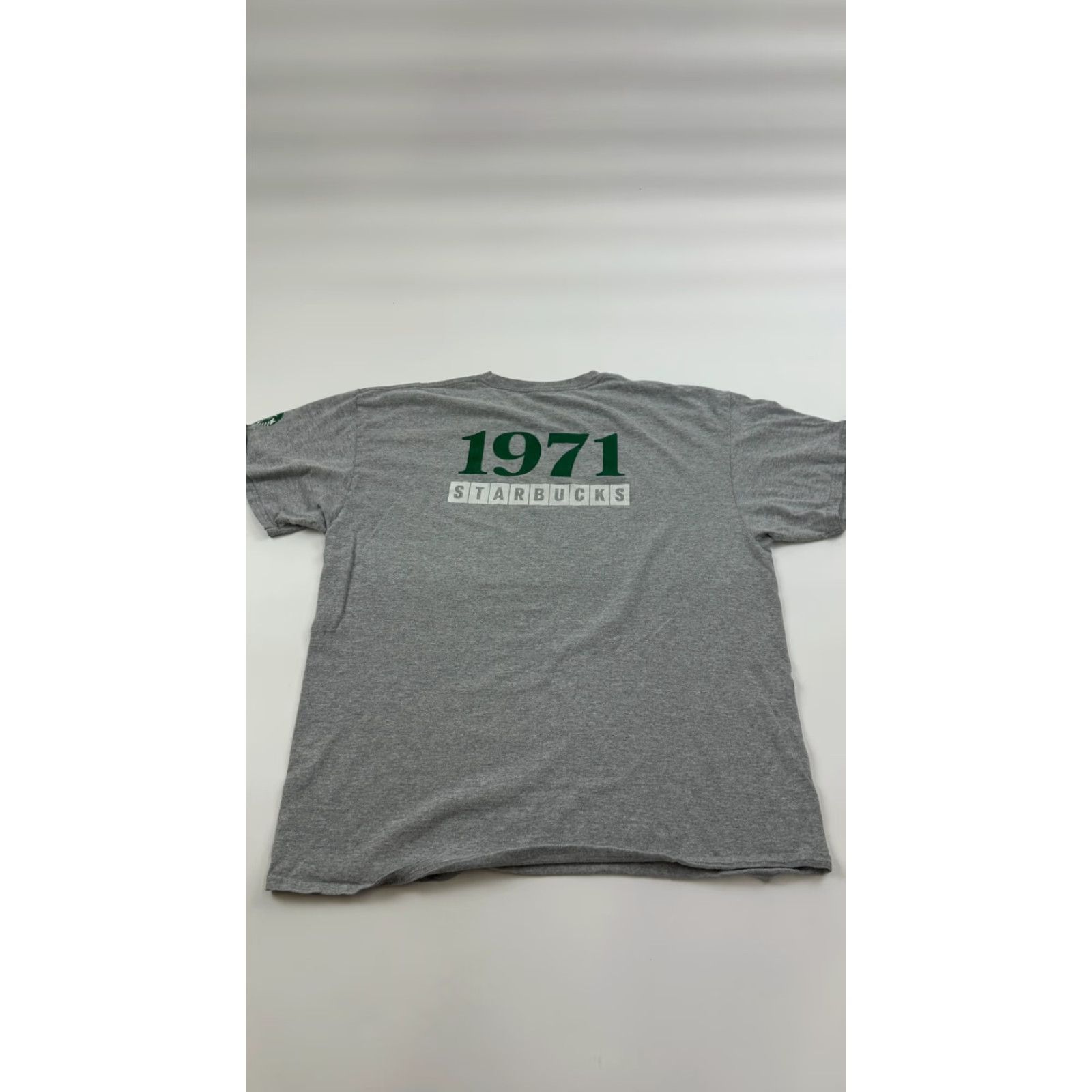 Port & Company VINTAGE Starbucks Shirt Port & Company Crew Neck T-Shirt Mens XL Gray 50th Anniversary Outdoor Size US XL / EU 56 / 4 - 7 Thumbnail