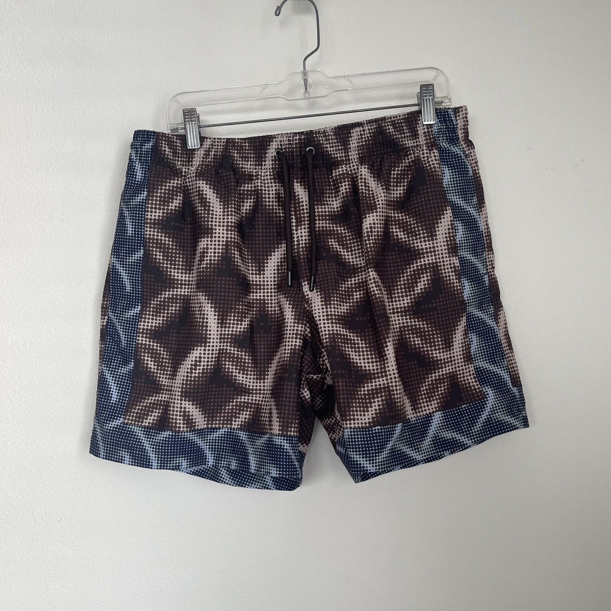 Dries Van Noten NEW Dries Van Noten Printed Swim Trunks Shorts Size US 34 / EU 50 - 1 Thumbnail