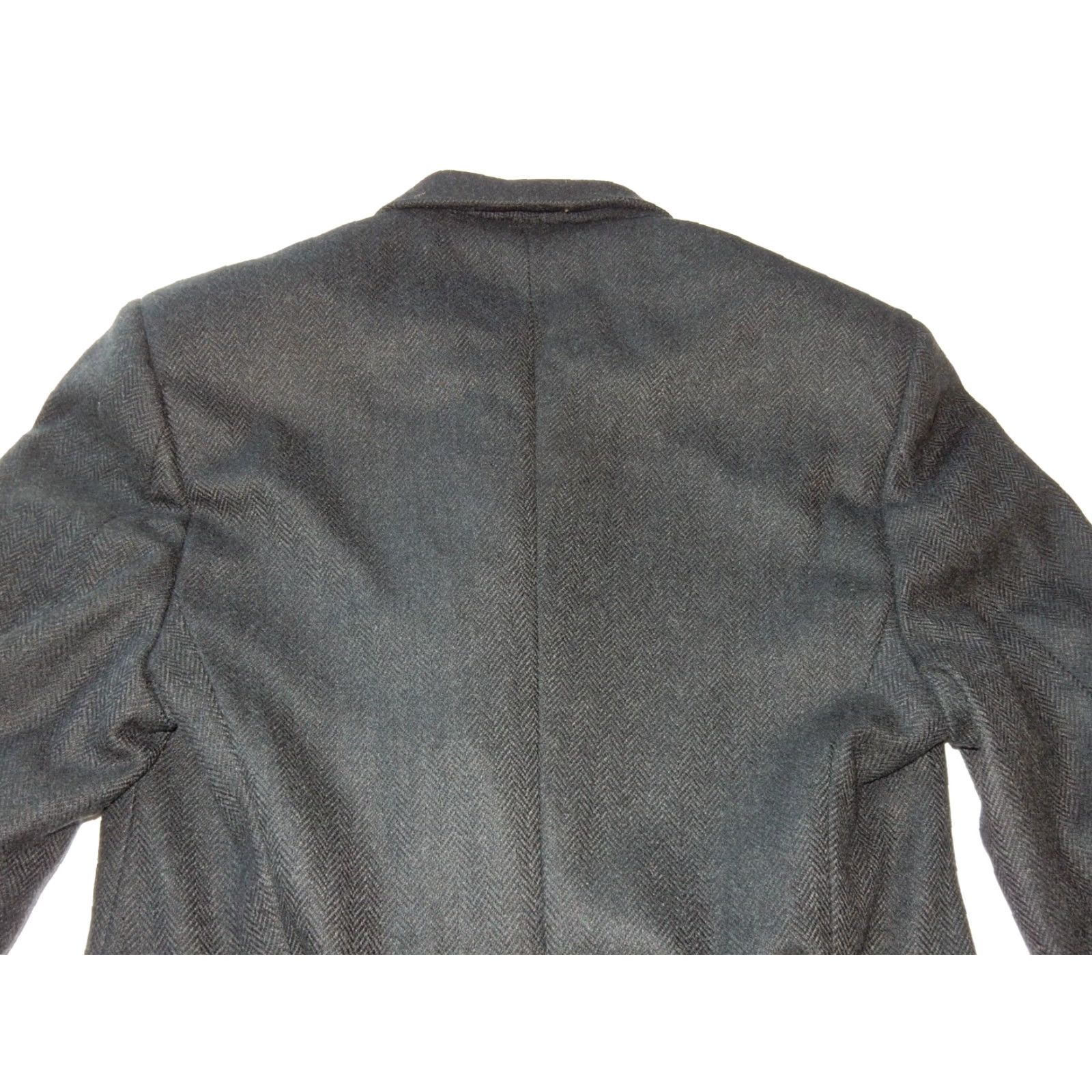 Dior Vintage Brooks Brothers Men's Wool Trench Coat Size L Gray Classic 90s Mens Size US L / EU 52-54 / 3 - 4 Thumbnail