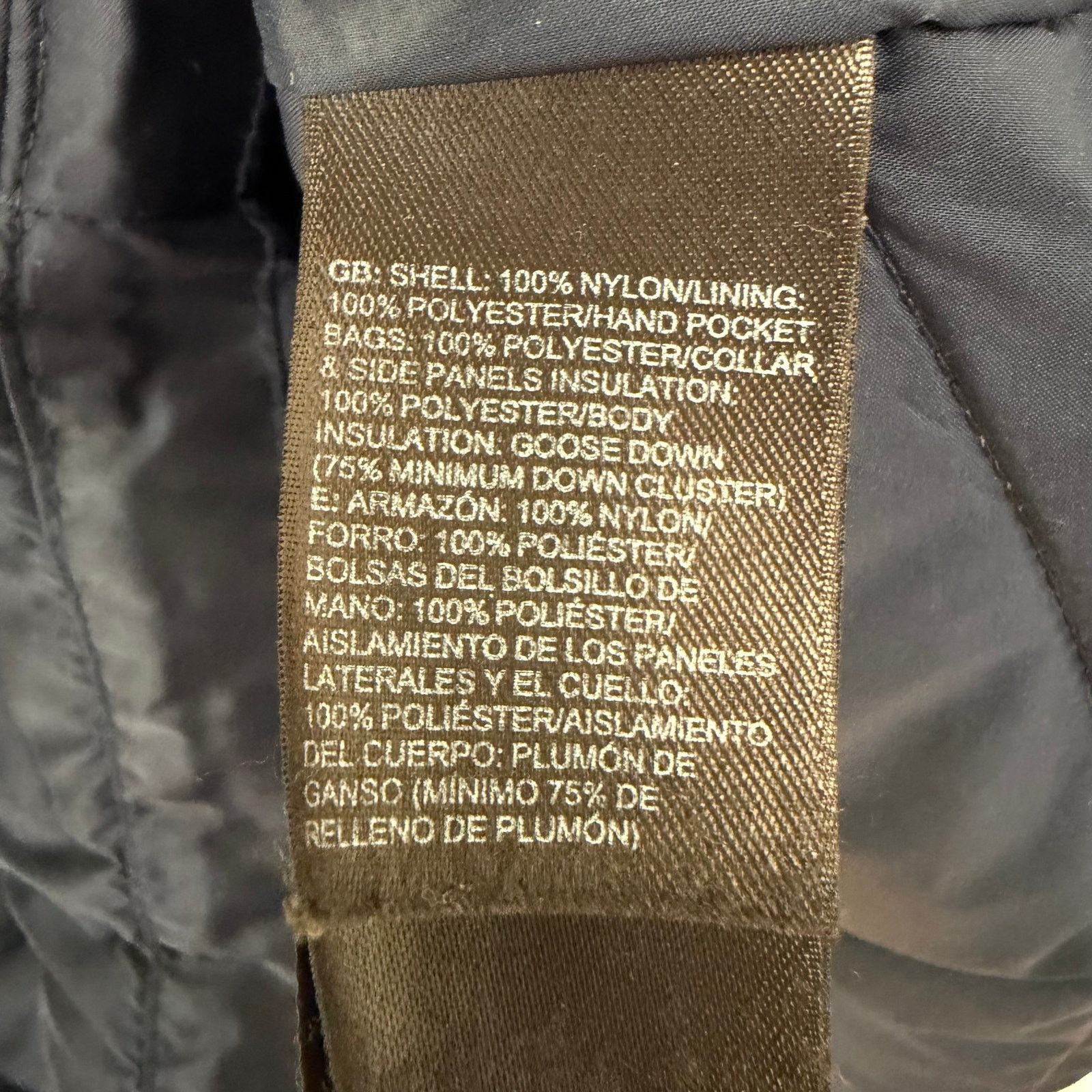 The North Face The North Face Navy Blue 550 Down Puffer Jacket Sz S Size S / US 4 / IT 40 - 5 Thumbnail