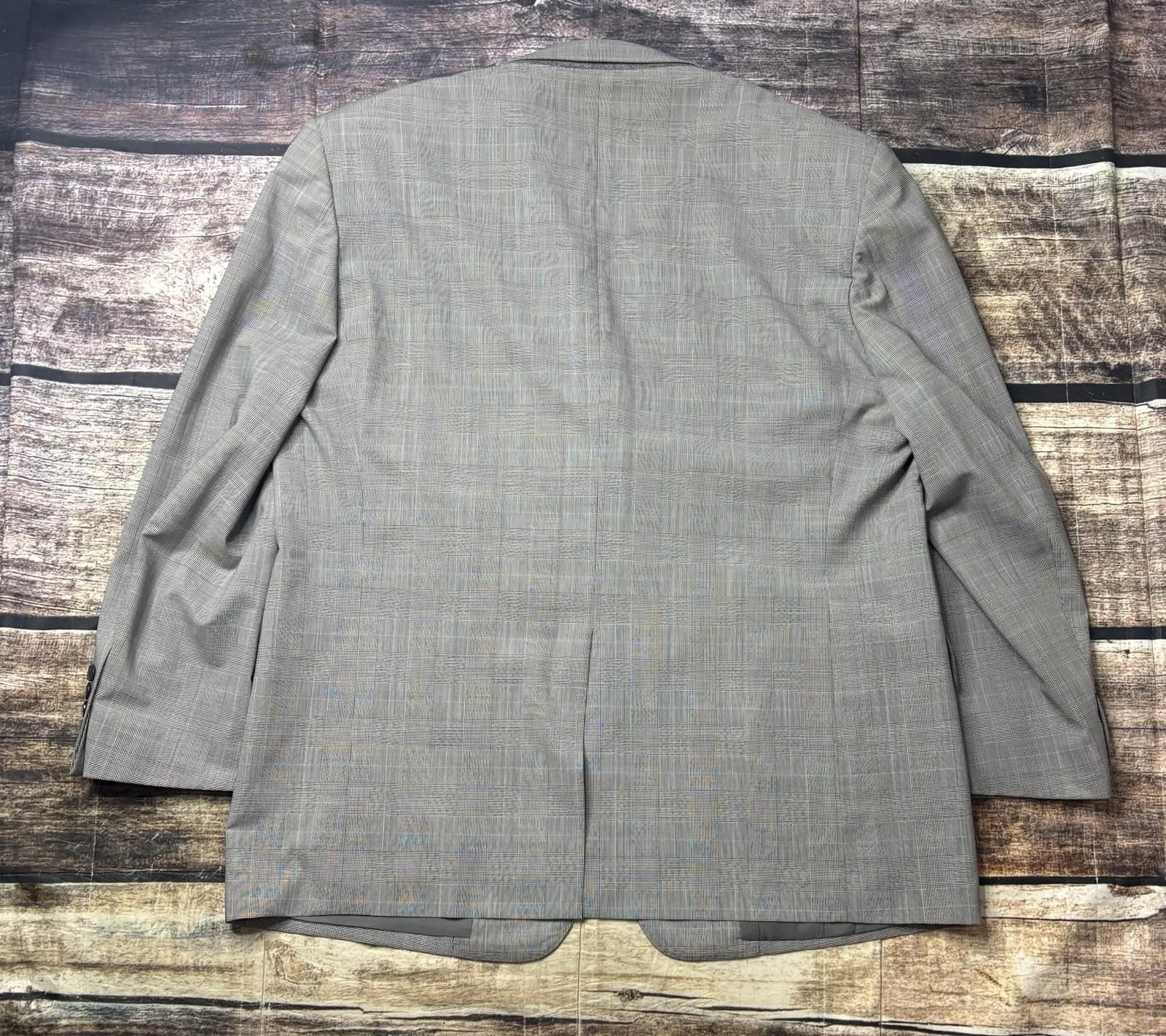 Brooks Brothers Brooks Brothers Blazer Jacket Mens 46 Brookscool Check Wool Size 46R - 3 Thumbnail