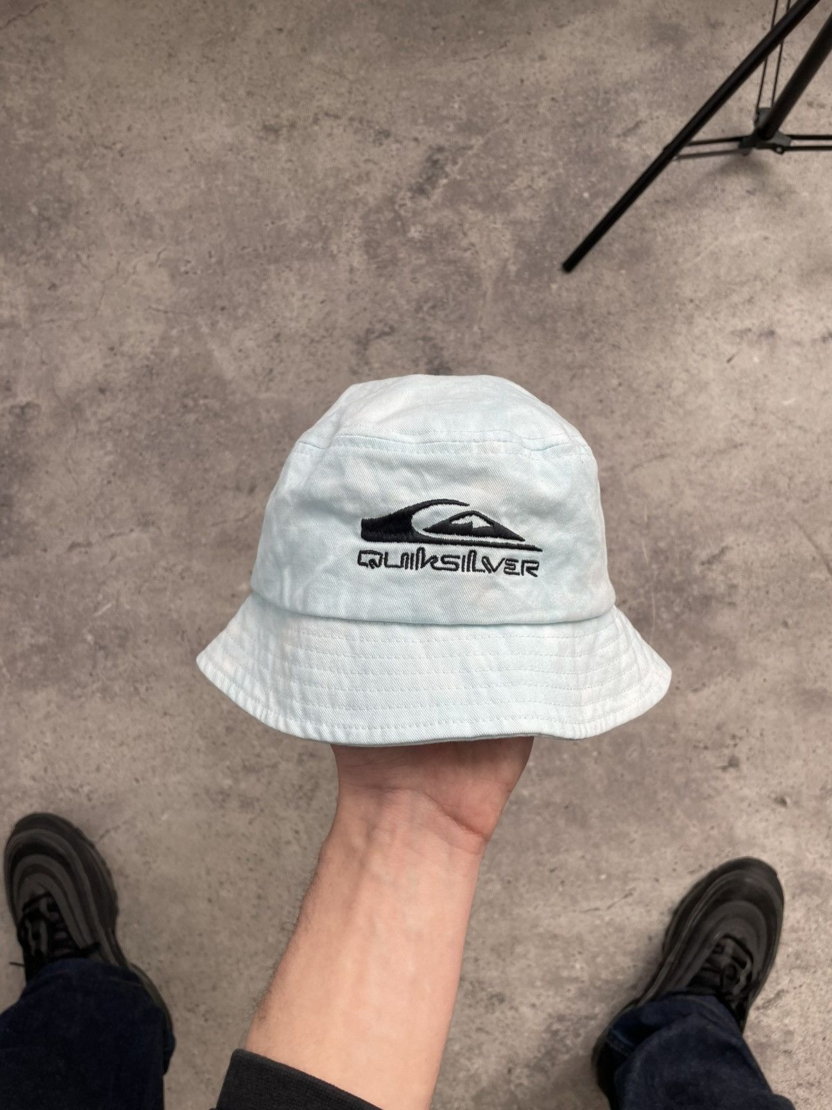 Quiksilver × Vintage Quiksilver vintage bucket hat panama cap hat Size ONE SIZE - 1 Thumbnail