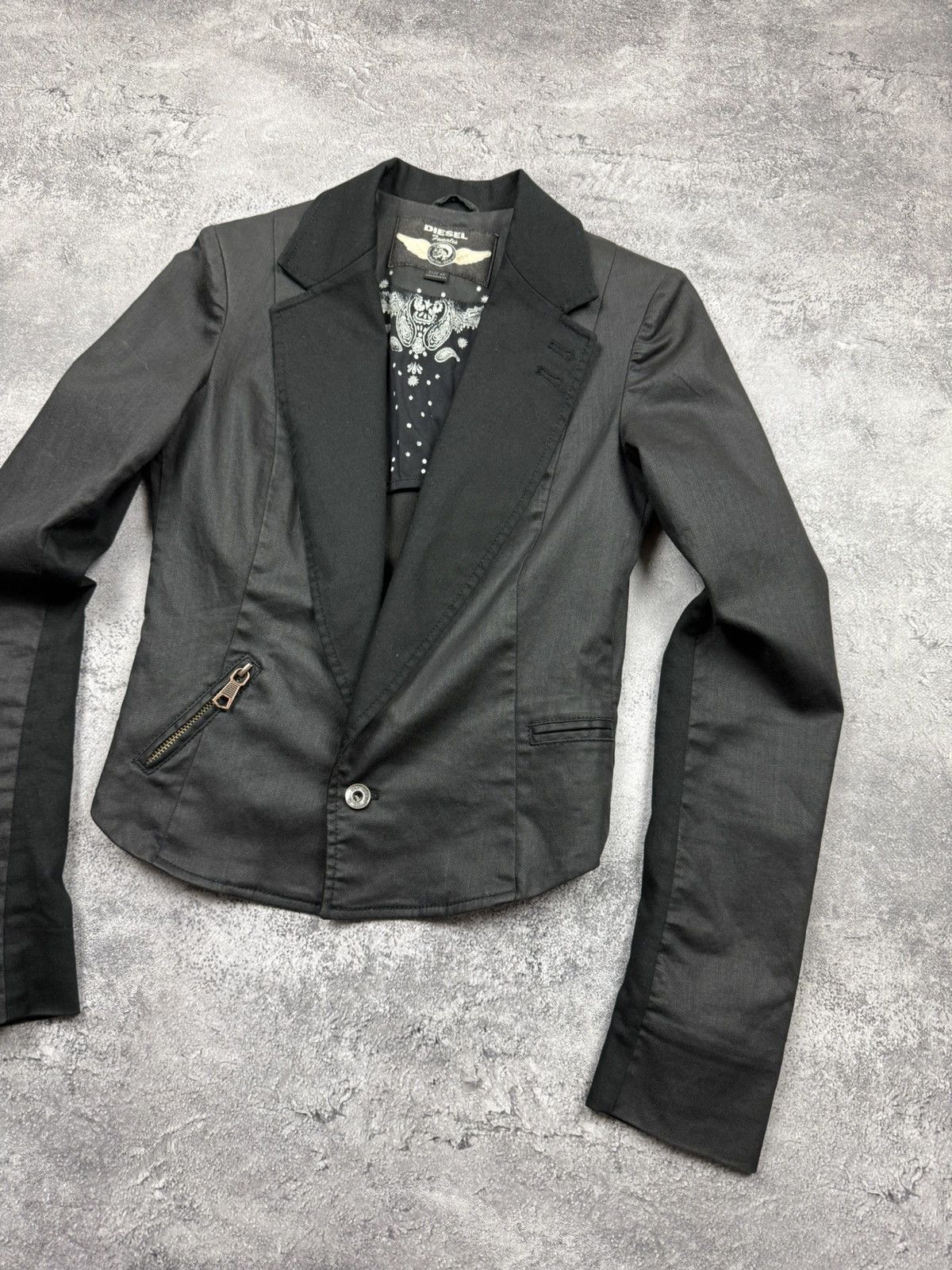 90’s Vintage アーカイブ DIESEL ライダース ギミック y2k 90's Vintage アーカイブ DIESEL ライダース ギミック y2k