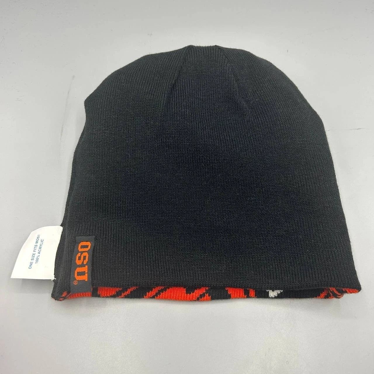 The Game Oklahoma State Cowboys Hat All Over Print Reversible Beanie Size ONE SIZE - 4 Thumbnail