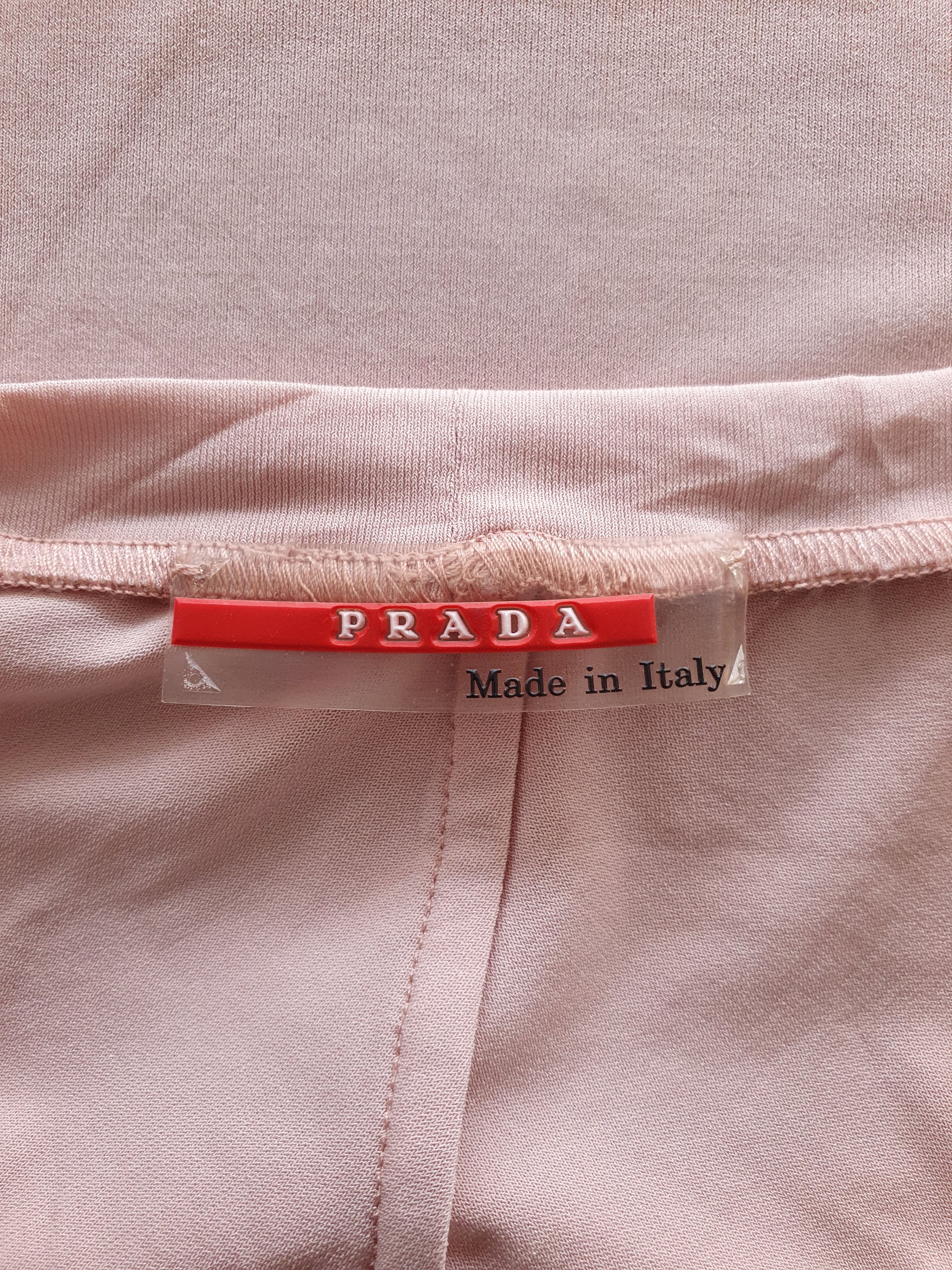 Prada 2000s Prada Sport Jersey Top Size M / US 6-8 / IT 42-44 - 5 Thumbnail