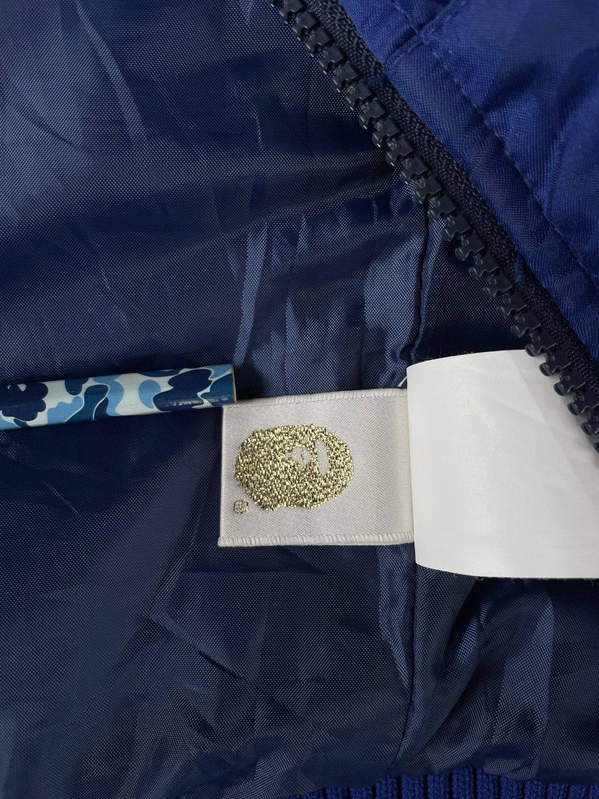 Bape Bape ABC Jacquard Camo Shark Heavy Jacket Size US L / EU 52-54 / 3 - 17 Thumbnail