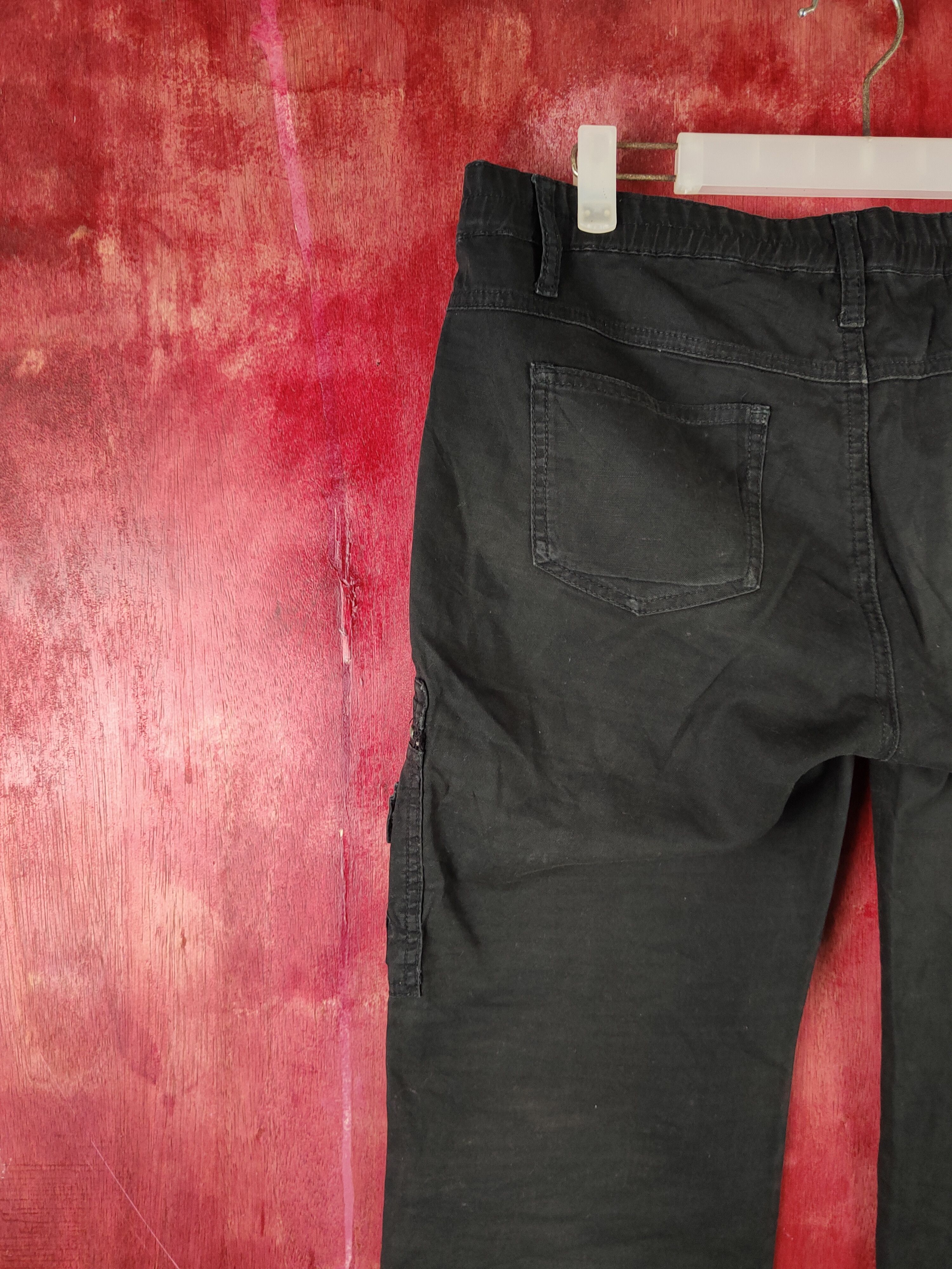 Japanese Brand Japanese Brand Black Multipocket Tactical Cargo Pants #S1734 Size 27" / US 4 / IT 40 - 8 Thumbnail