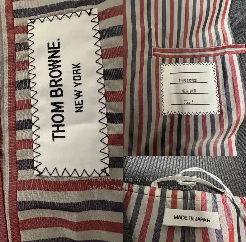 Thom Browne Thom Browne Wool Jacket Size US L / EU 52-54 / 3 - 4 Thumbnail