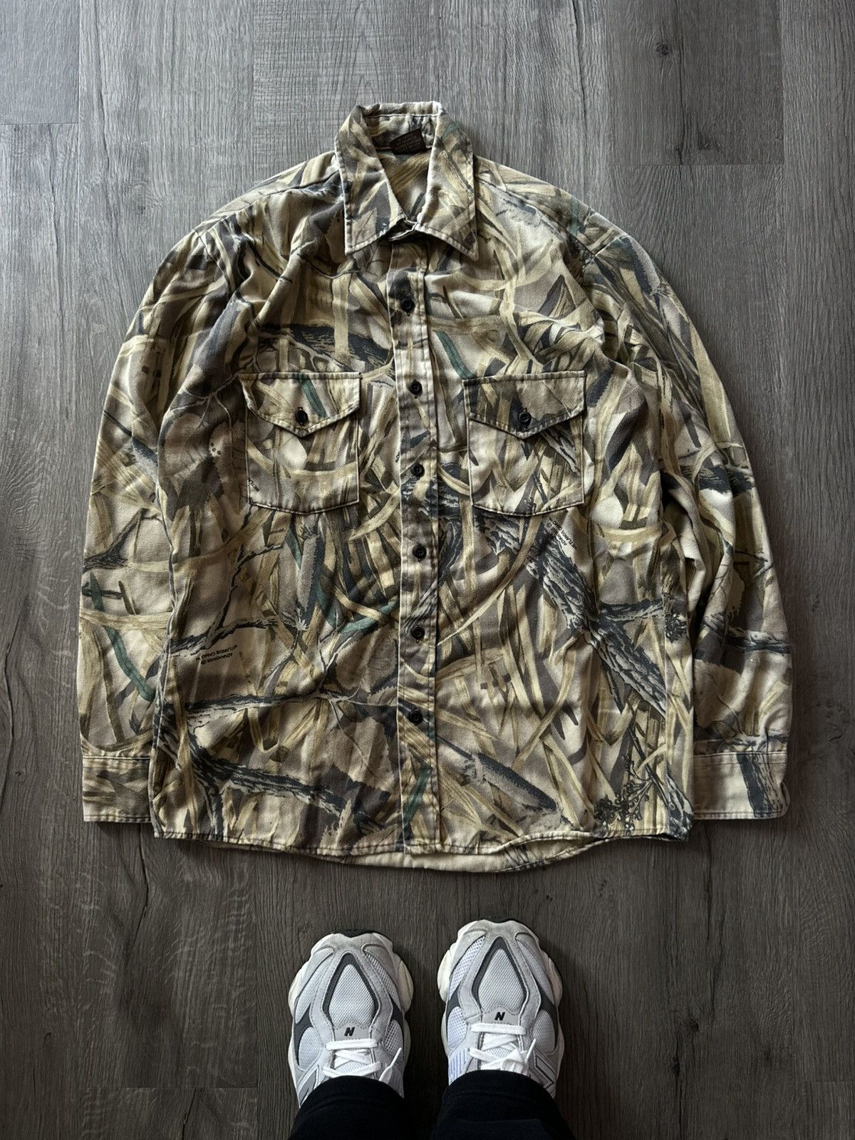 Realtree Vintage 90s Real Tree shirt Size US M / EU 48-50 / 2 - 1 Thumbnail