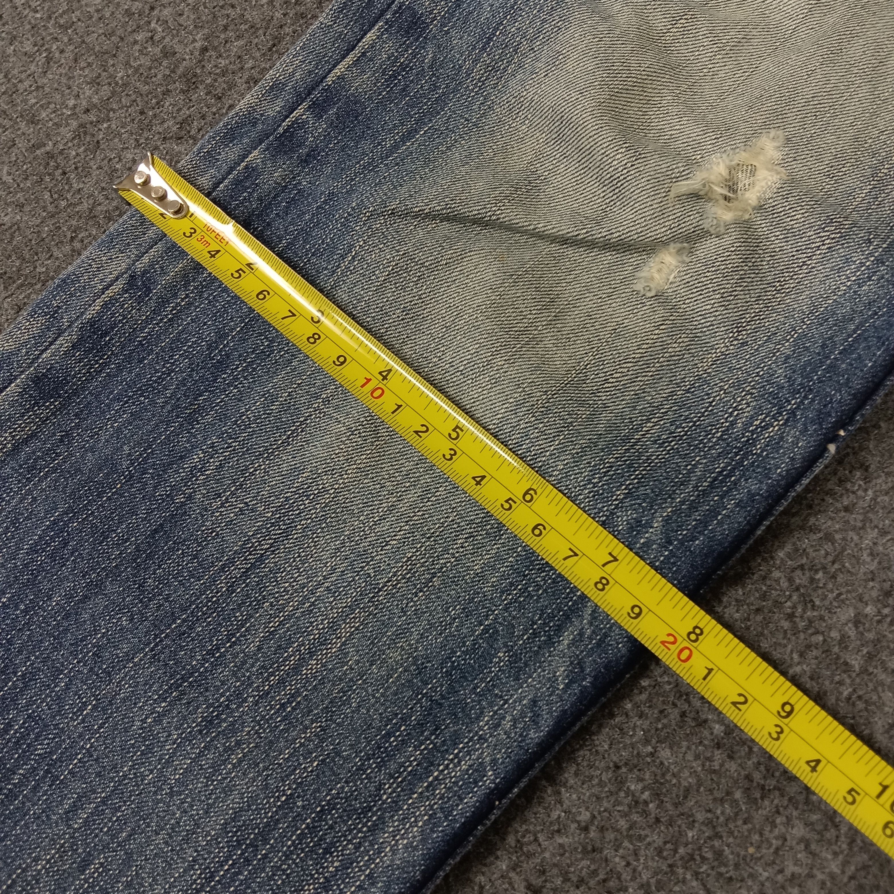 Garment Project Garment Men's Japanese Brand Cargo Denim Jeans Size US 31 - 10 Thumbnail