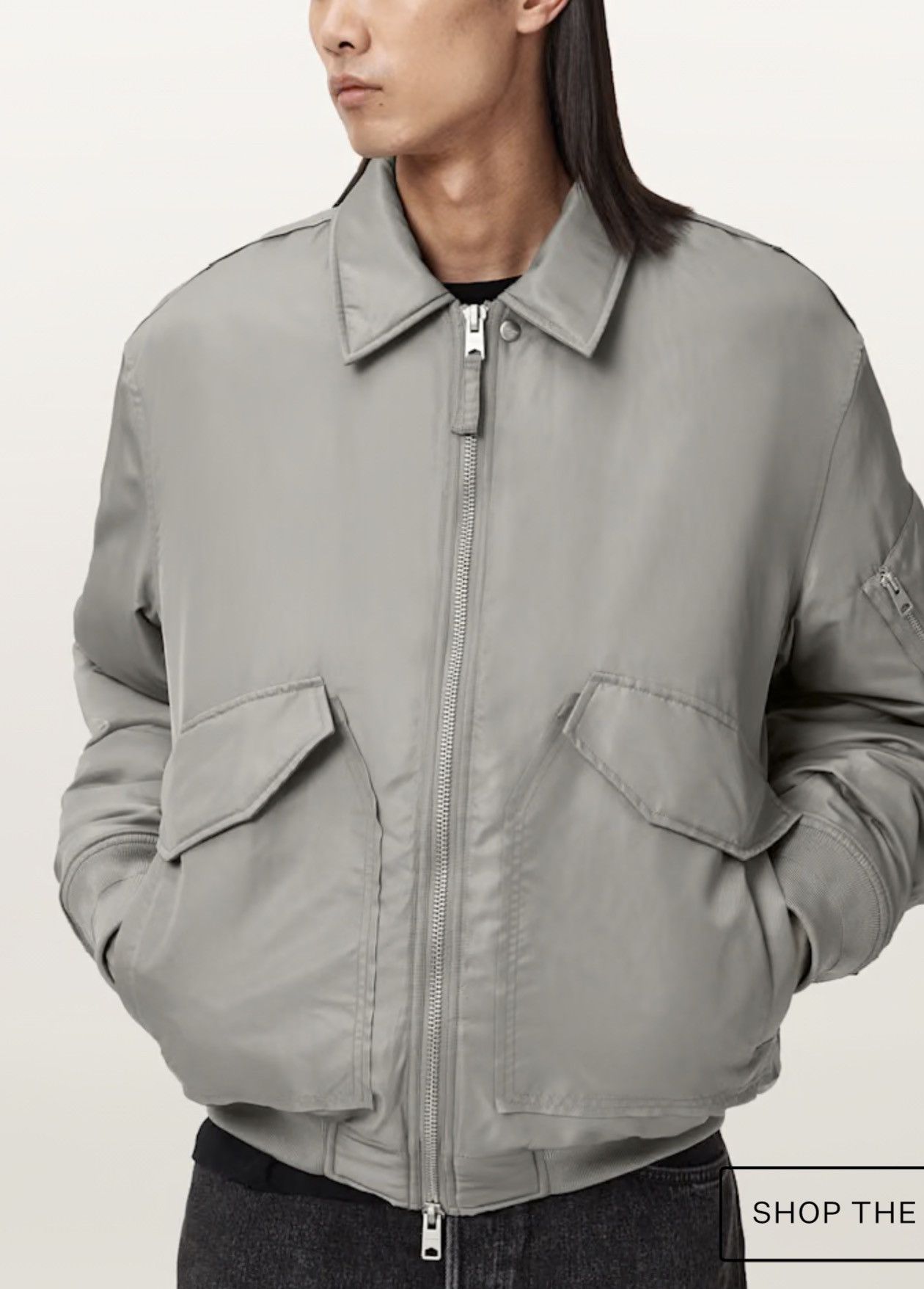 Allsaints AllSaints Camber Bomber Size US M / EU 48-50 / 2 - 3 Thumbnail
