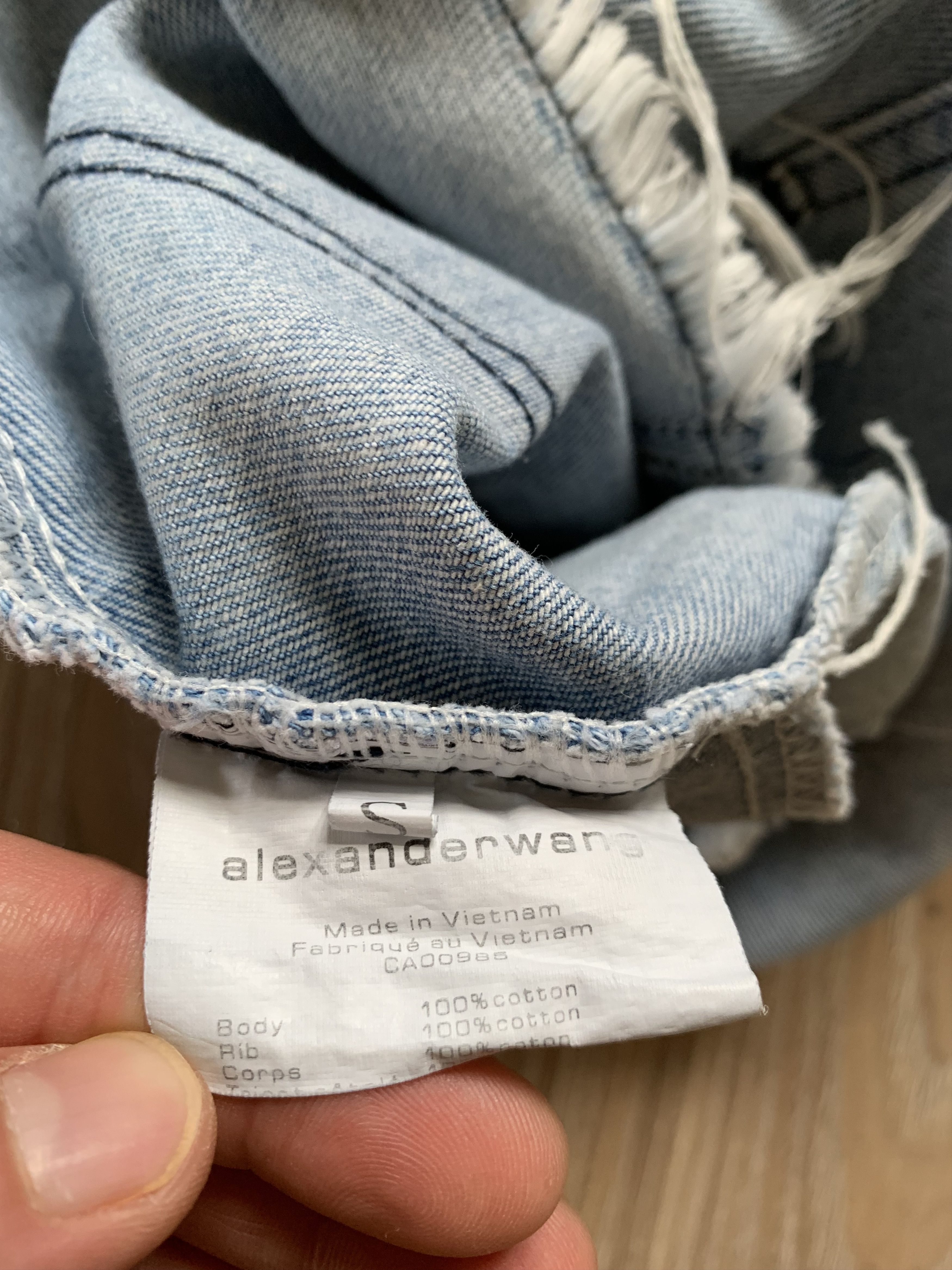 Alexander Wang × Denime Vintage Alexander Wang Mini Denime Shorts Size 26" / US 2 / IT 38 - 8 Thumbnail
