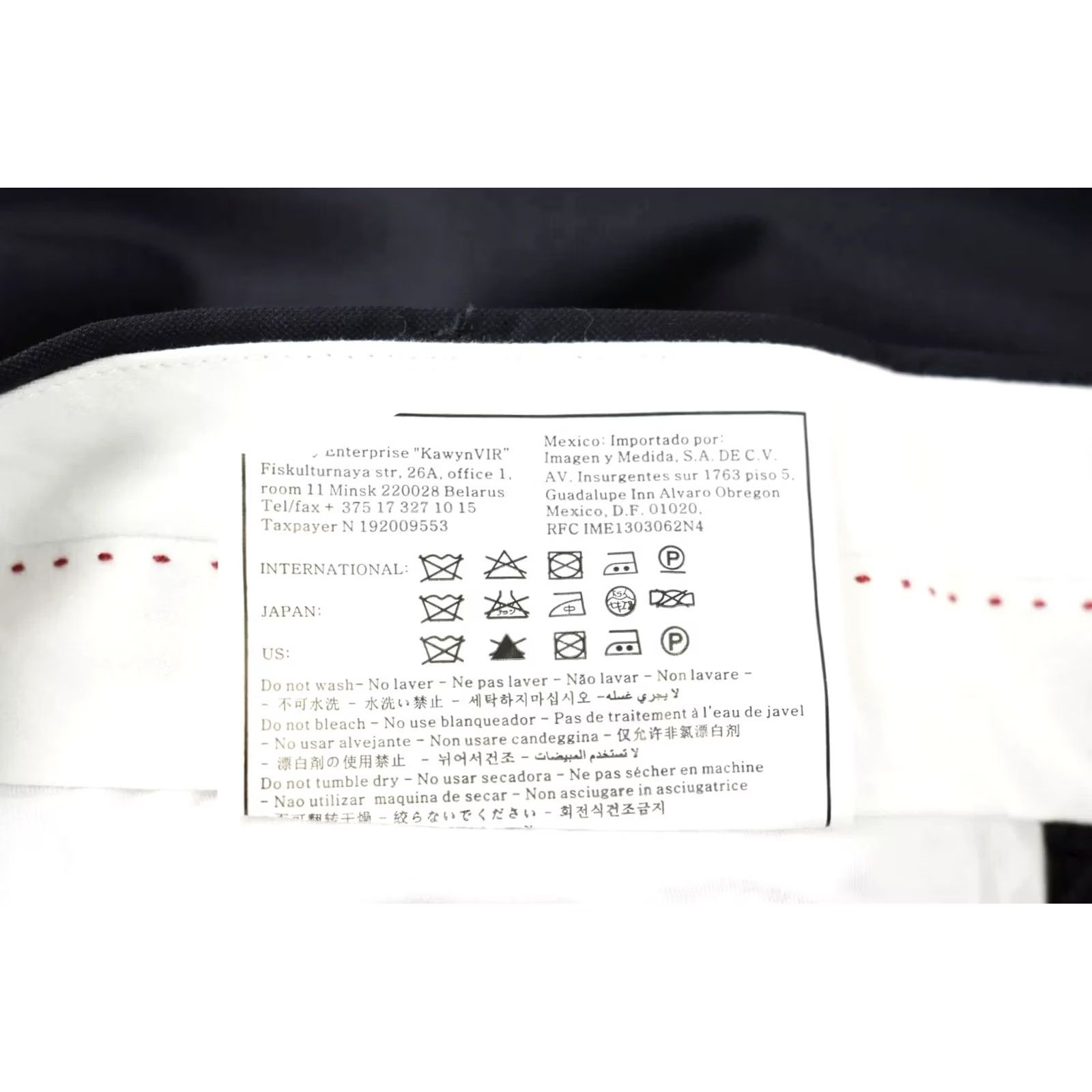 Suitsupply Suitsupply Sienna Int Trousers Men UK 38S / W31 Wool Thin Zip Dark Blue Navy Tapered Front Flat Front Formal Business Size US 38 / EU 54 - 5 Thumbnail