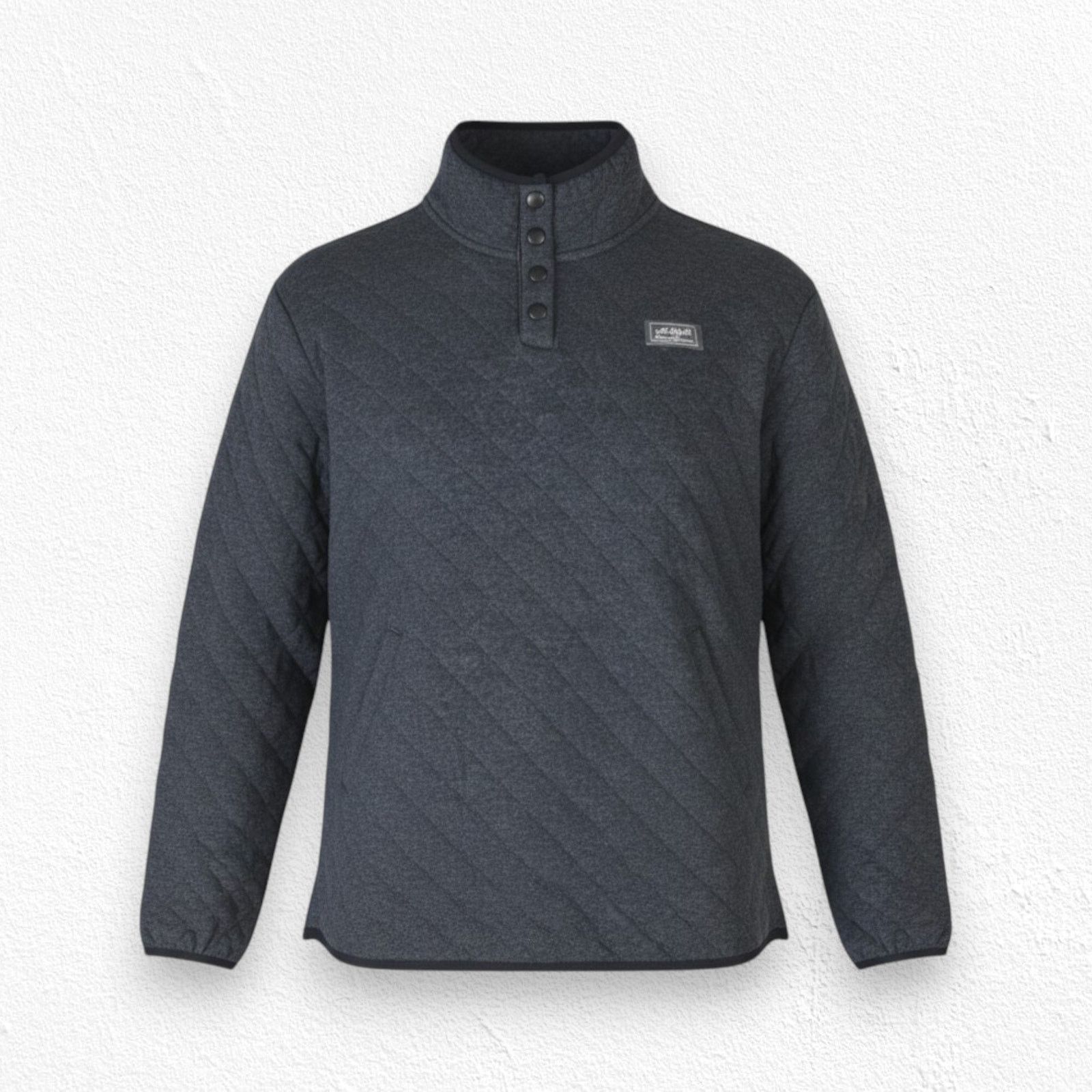 Eddie Bauer Eddie Bauer Grey Quilted Pullover Jacket Size Medium Size M / US 6-8 / IT 42-44 - 1 Thumbnail