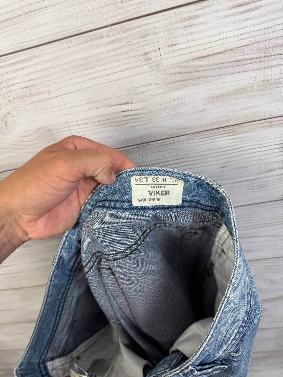 Diesel Vintage 90’s Diesel Jeans Avantgarde Pocket Designer Japanes Size US 33 - 18 Thumbnail
