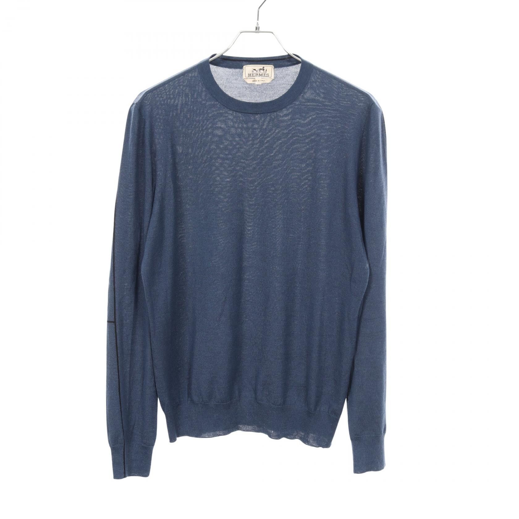 Hermes Hermes Hermes Silk Cashmere Wool Knit Textile Tops DUTY FREE for USA Size ONE SIZE - 1 Thumbnail