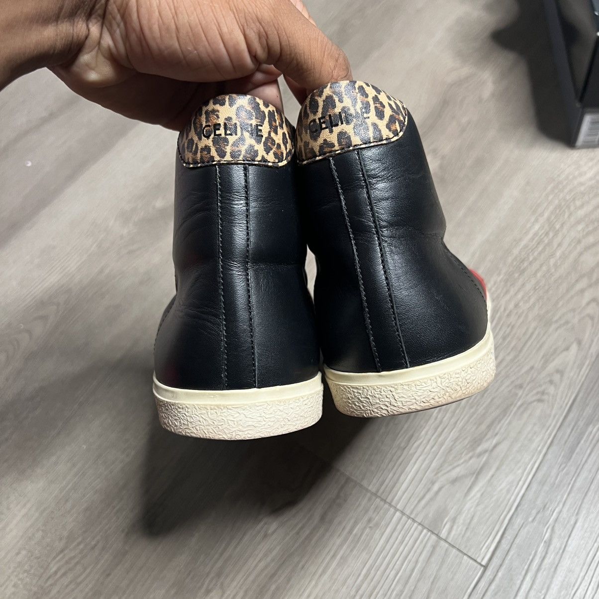 Celine Celine High Top Triomphe Sneaker Size US 11 / EU 44 - 10 Thumbnail