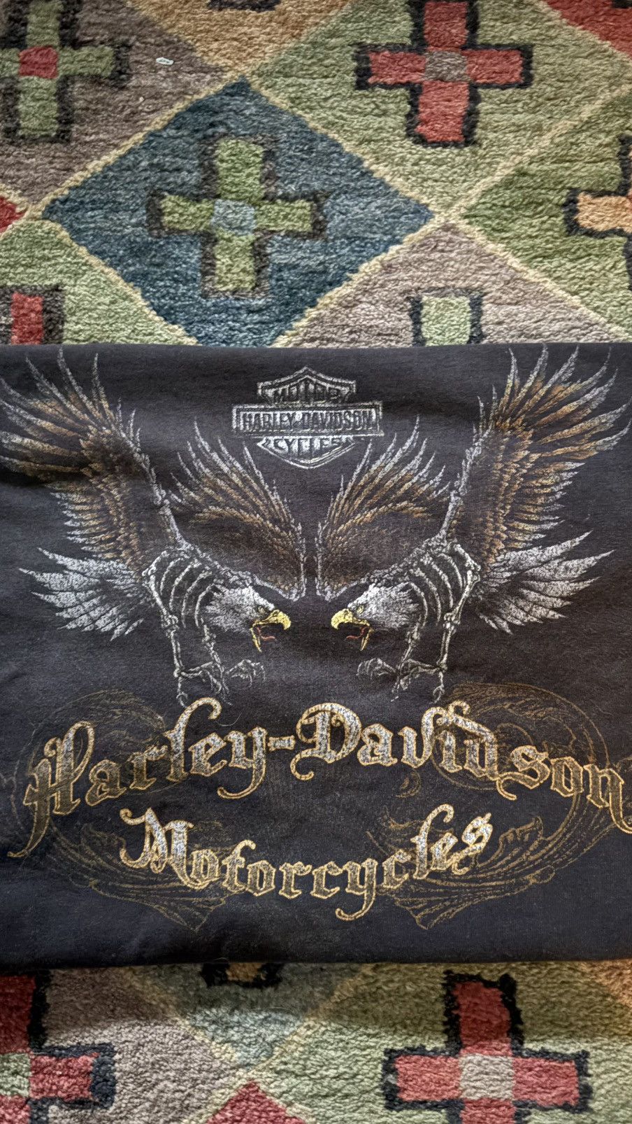 Harley Davidson RARE‼️ vintage 🦅🇺🇸 Harley Davidson Tee Size US L / EU 52-54 / 3 - 2 Thumbnail