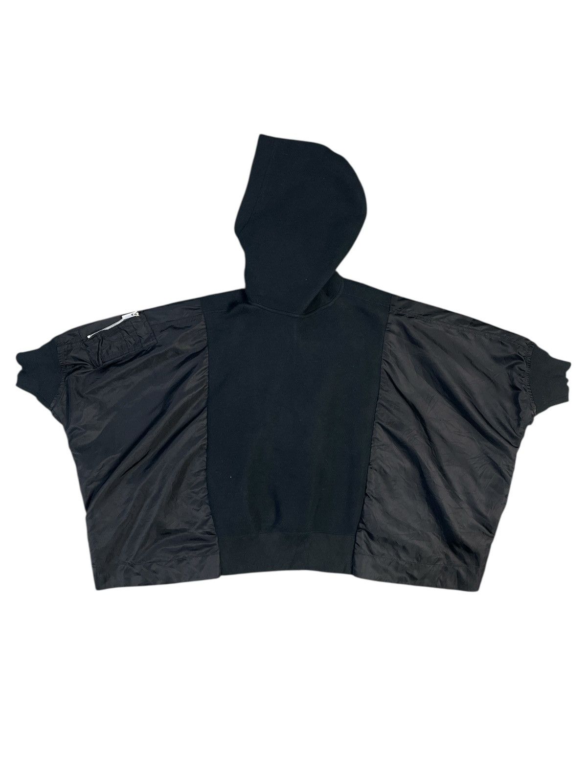Sacai sacai Cropped Hooded Bomber Jacket Size 2 Oversized Fit Size US M / EU 48-50 / 2 - 3 Thumbnail