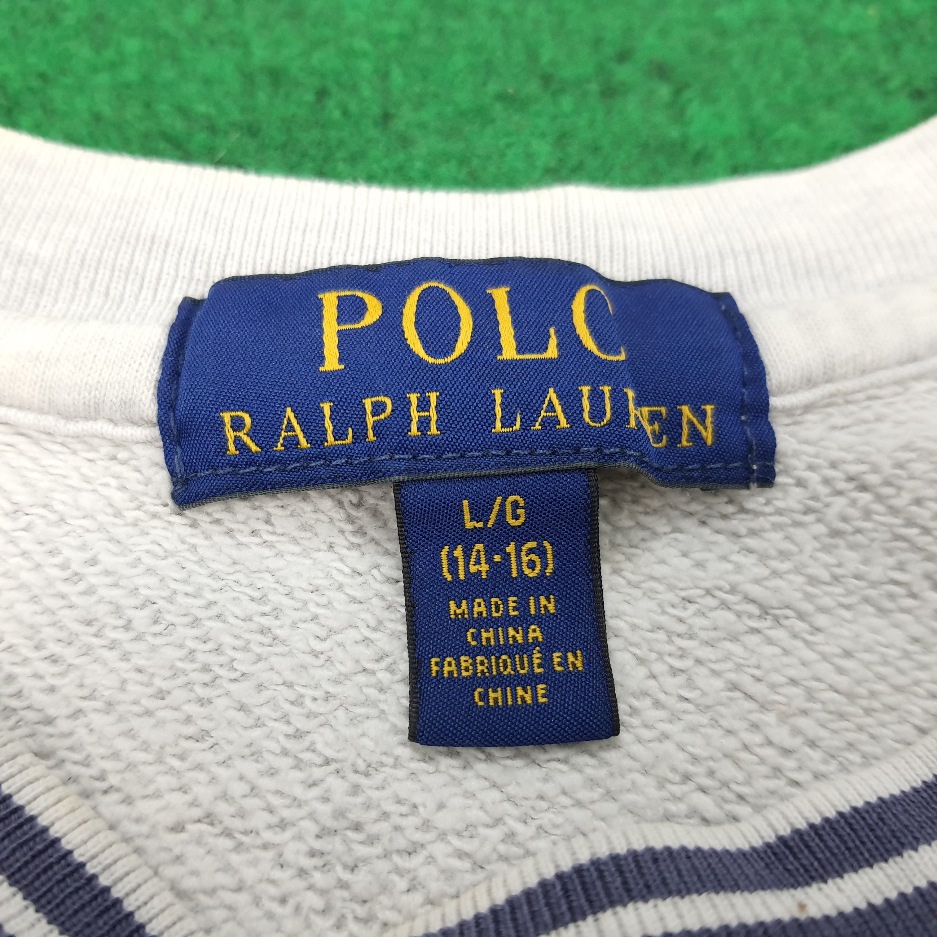 Polo Ralph Lauren × Vintage Vintage Polo Ralph Lauren Sweatshirts Size M / US 6-8 / IT 42-44 - 4 Thumbnail