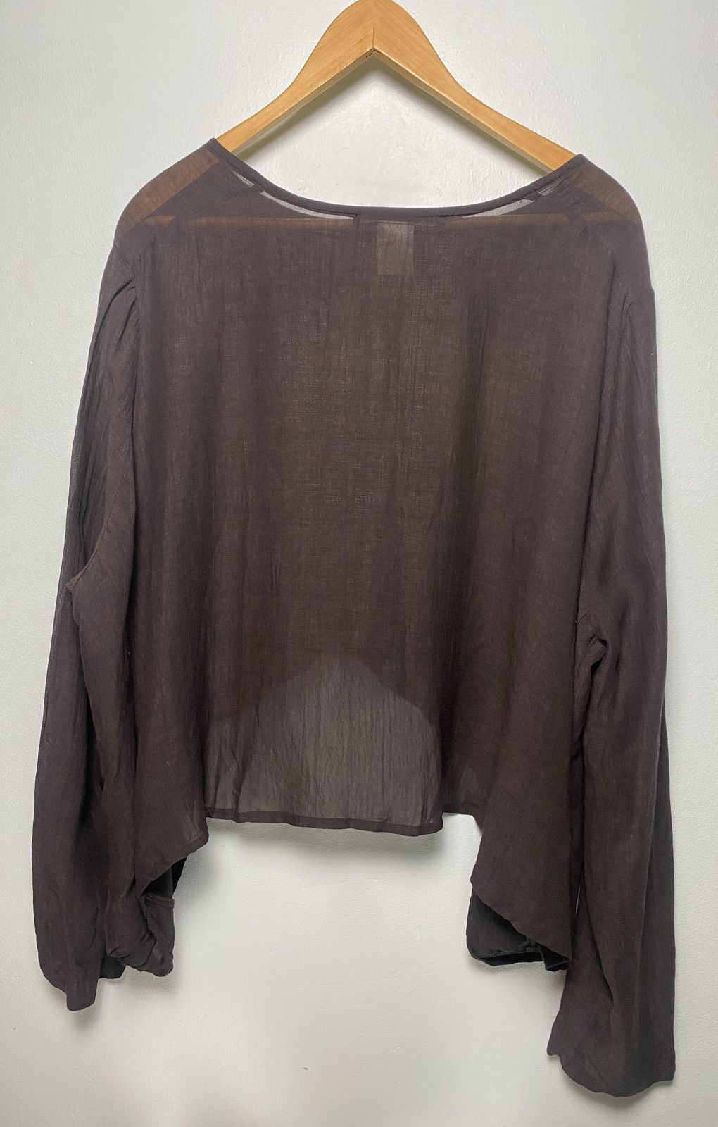 Rundholz Rundholz Asymmetric Drape Linen-Viscose Top Size S / US 4 / IT 40 - 7 Thumbnail