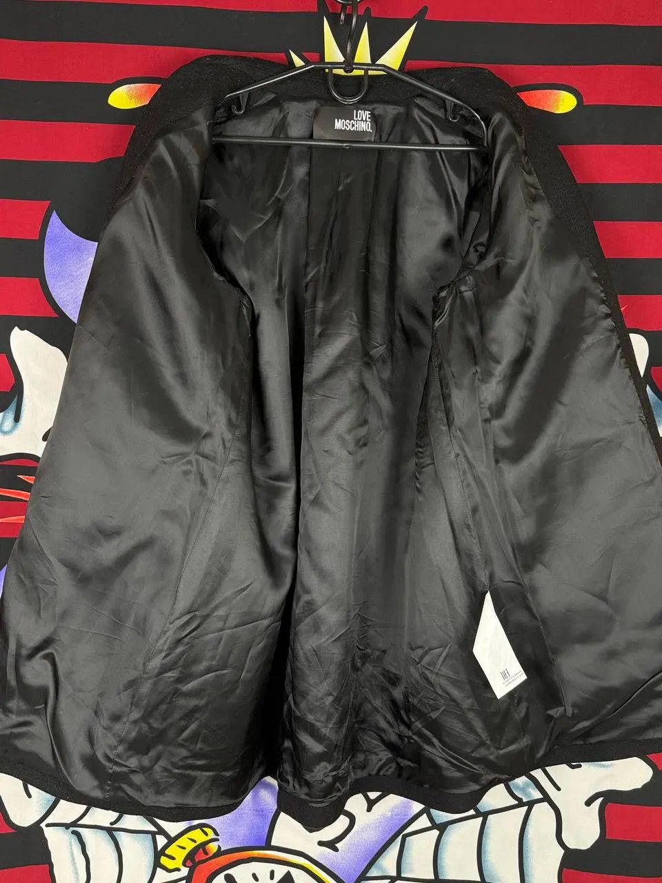Love Moschino Love Moschino Luxury wool womens coat in black Size 42IT Size M / US 6-8 / IT 42-44 - 5 Thumbnail