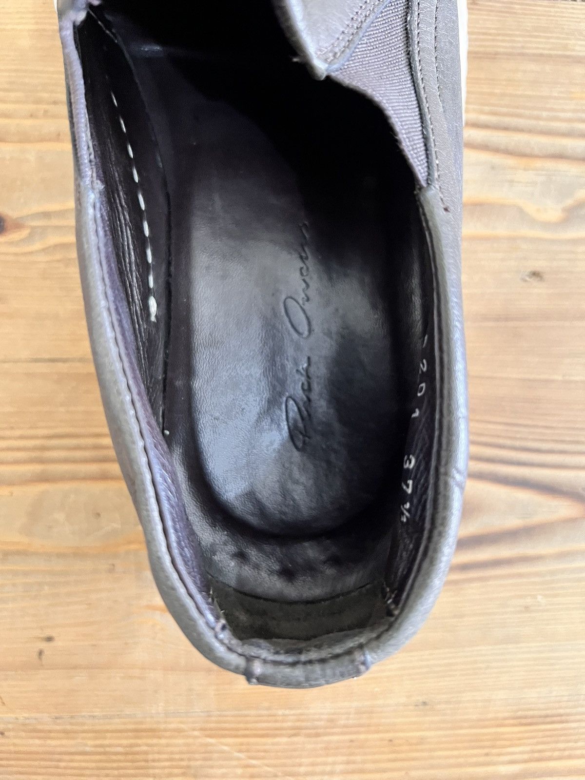 Rick Owens Rick Owens Ramones Slip on Size US 7.5 / IT 37.5 - 6 Thumbnail
