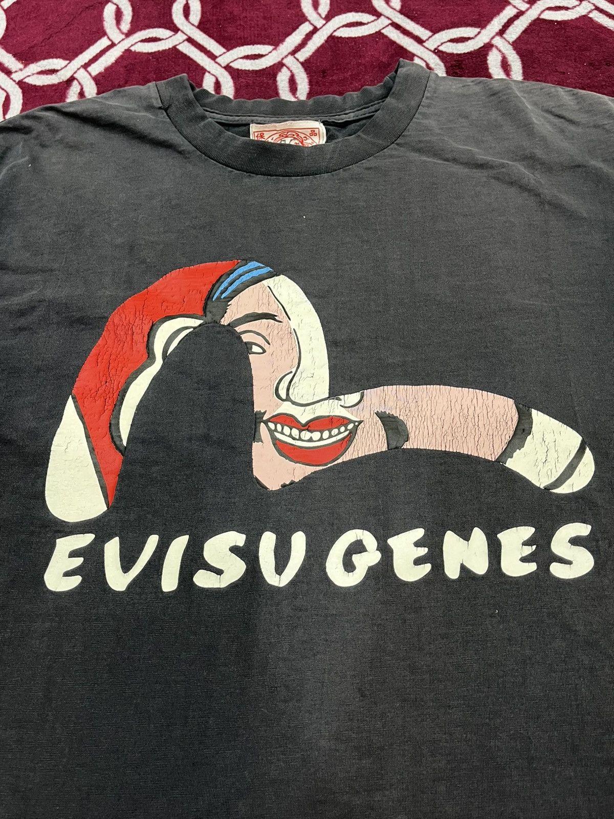 Evisu Evisu Genes Sun Faded Tshirt Size US M / EU 48-50 / 2 - 3 Thumbnail