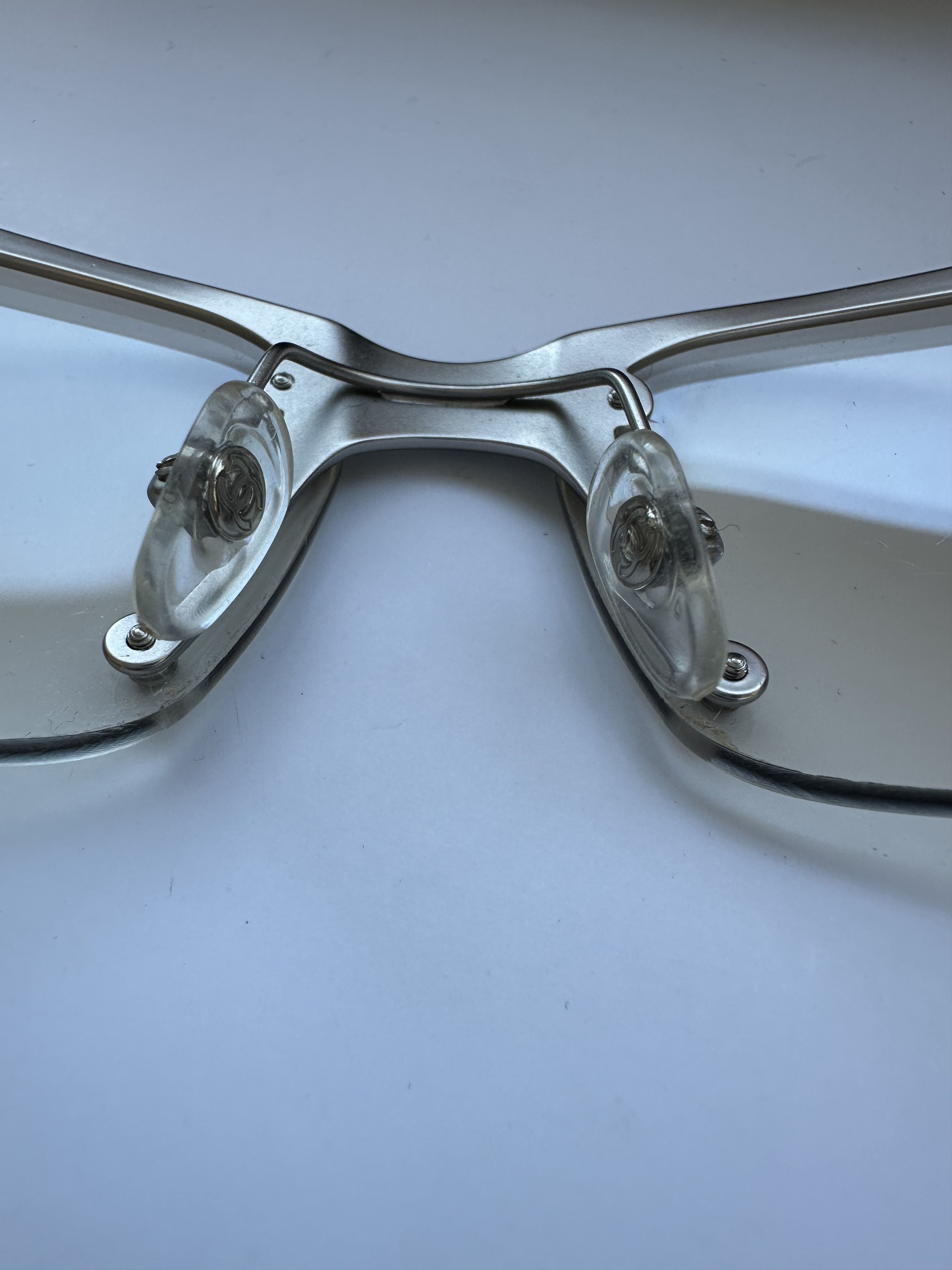 Chanel Chanel 4010 Silver Rimless Sunglasses Vintage Size ONE SIZE - 10 Thumbnail