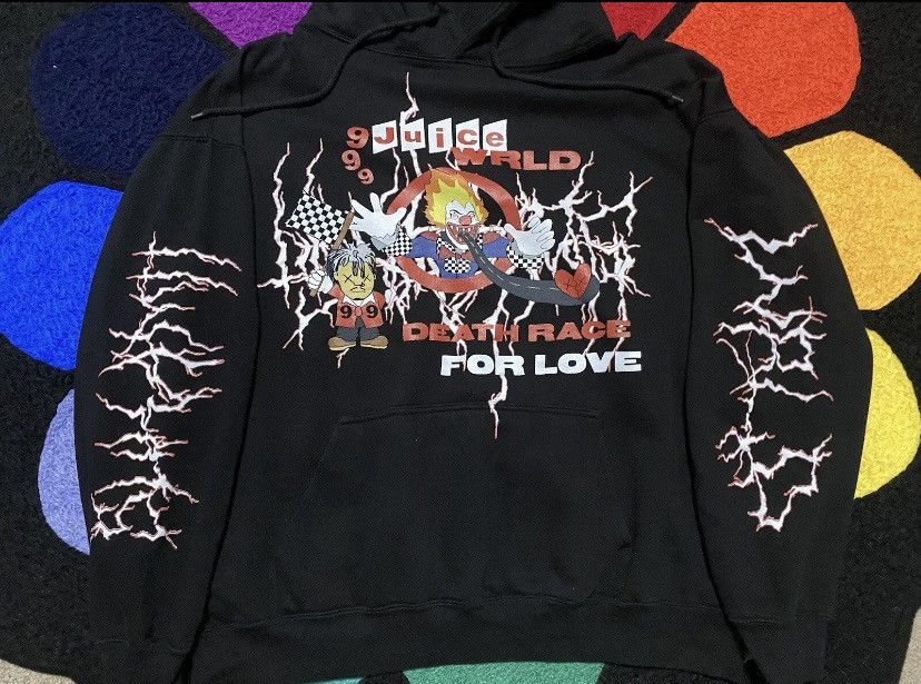 999 Club × Sukamii 999 Club x Sukamii x Juice WRLD Death Race for Love Hoodie Size US L / EU 52-54 / 3 - 2 Thumbnail