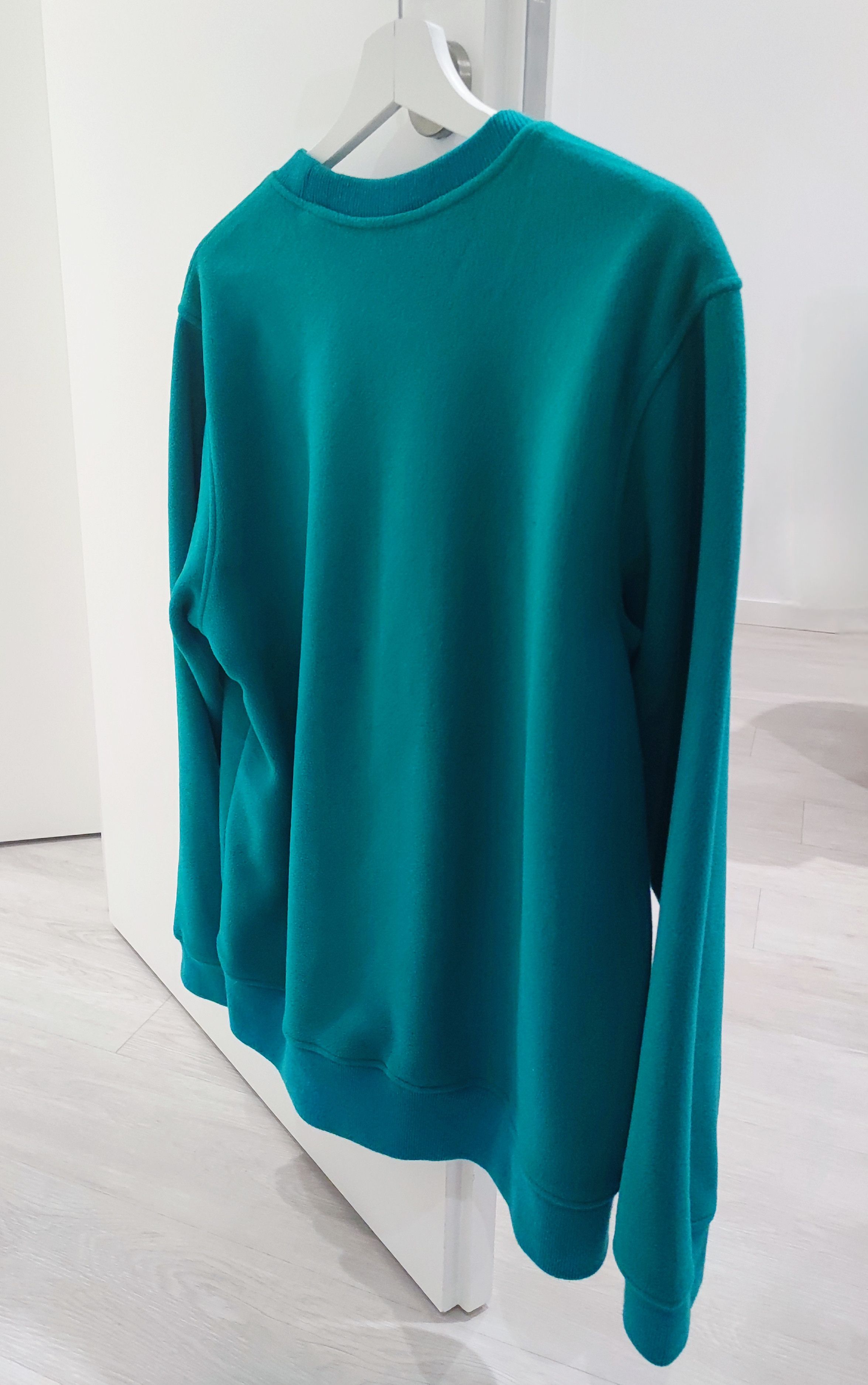 Supreme fw16 supreme polartec fleece crewneck teal small box logo Size US M / EU 48-50 / 2 - 2 Thumbnail