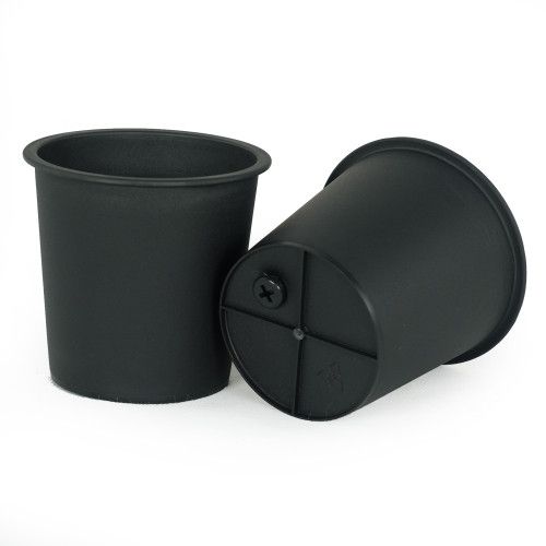 Designer × Homemade 5" Round Nursery Plant Pot - Garden Plastic Pots with Draina Size US L / EU 52-54 / 3 - 6 Thumbnail