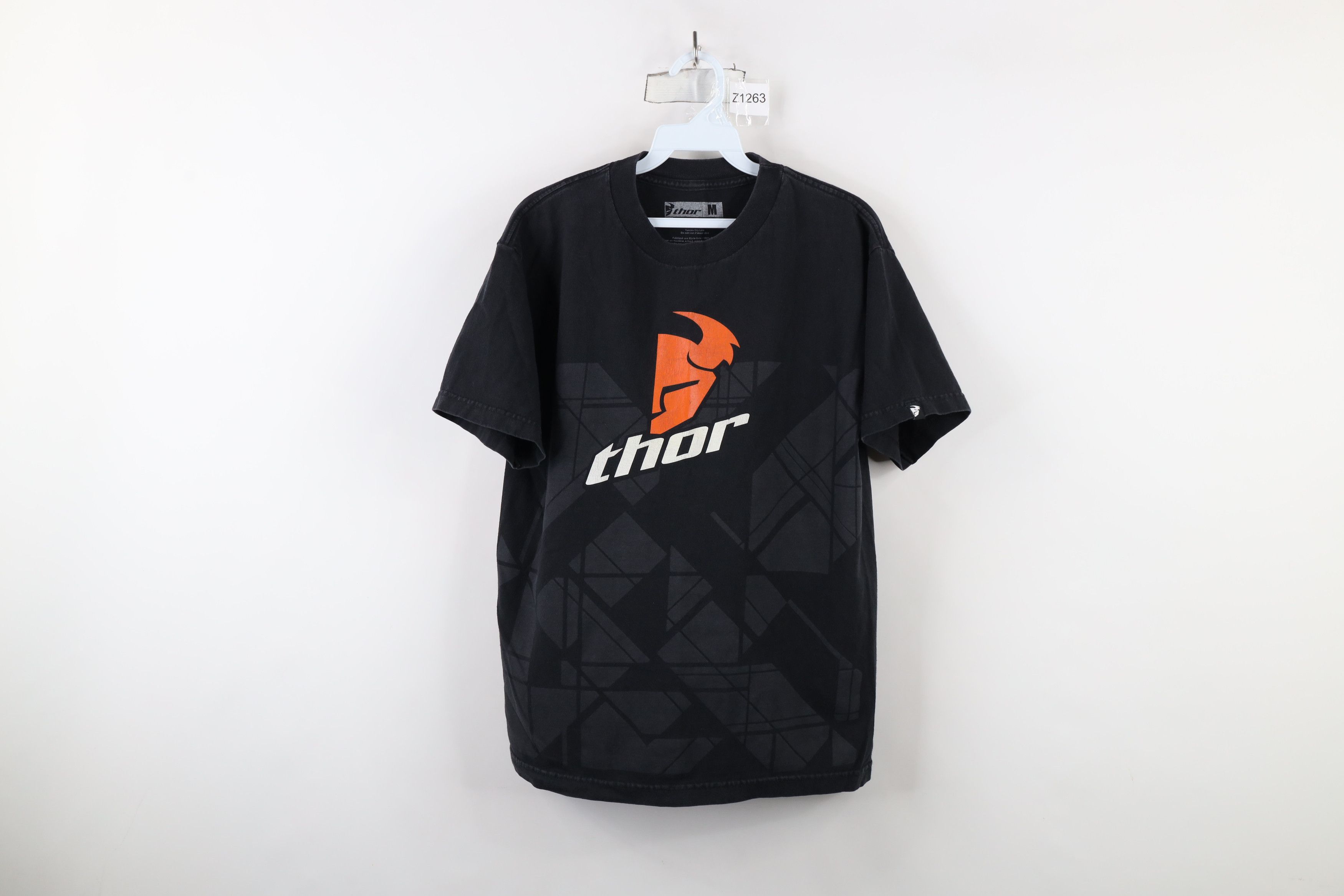 Vintage Vintage Thor Racing Spell Out Motocross Short Sleeve T-Shirt Size US M / EU 48-50 / 2 - 1 Thumbnail