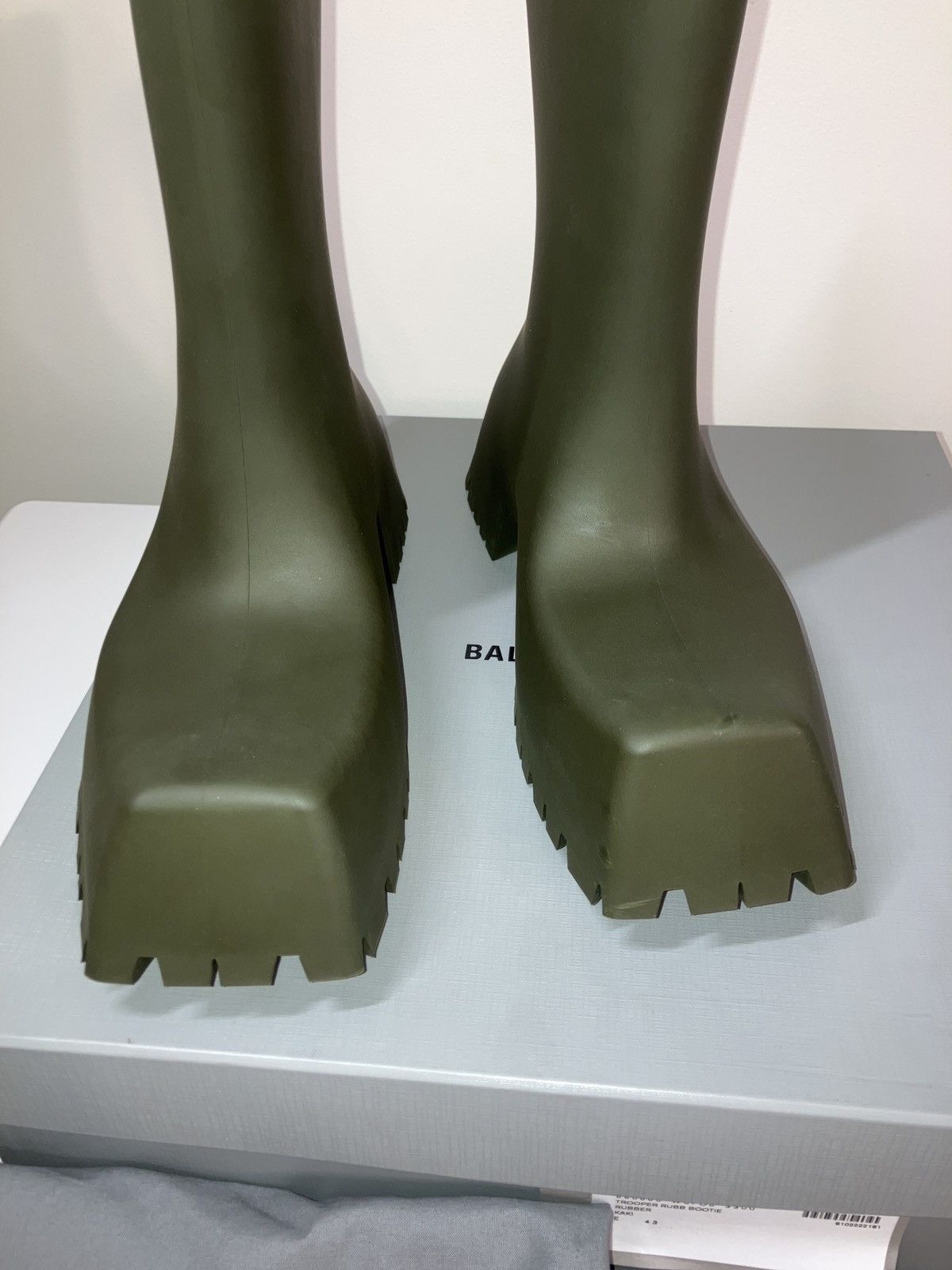 Balenciaga Trooper Rubber Boots Like New Size US 10 / EU 43 - 6 Thumbnail