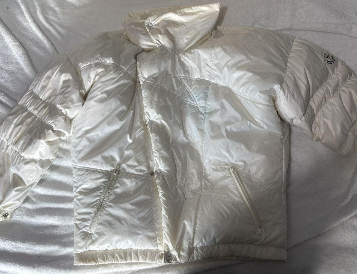 Moncler Grenoble Extremely Rare 1970s Vintage Moncler Grenoble White Jacket Size US S / EU 44-46 / 1 - 11 Thumbnail