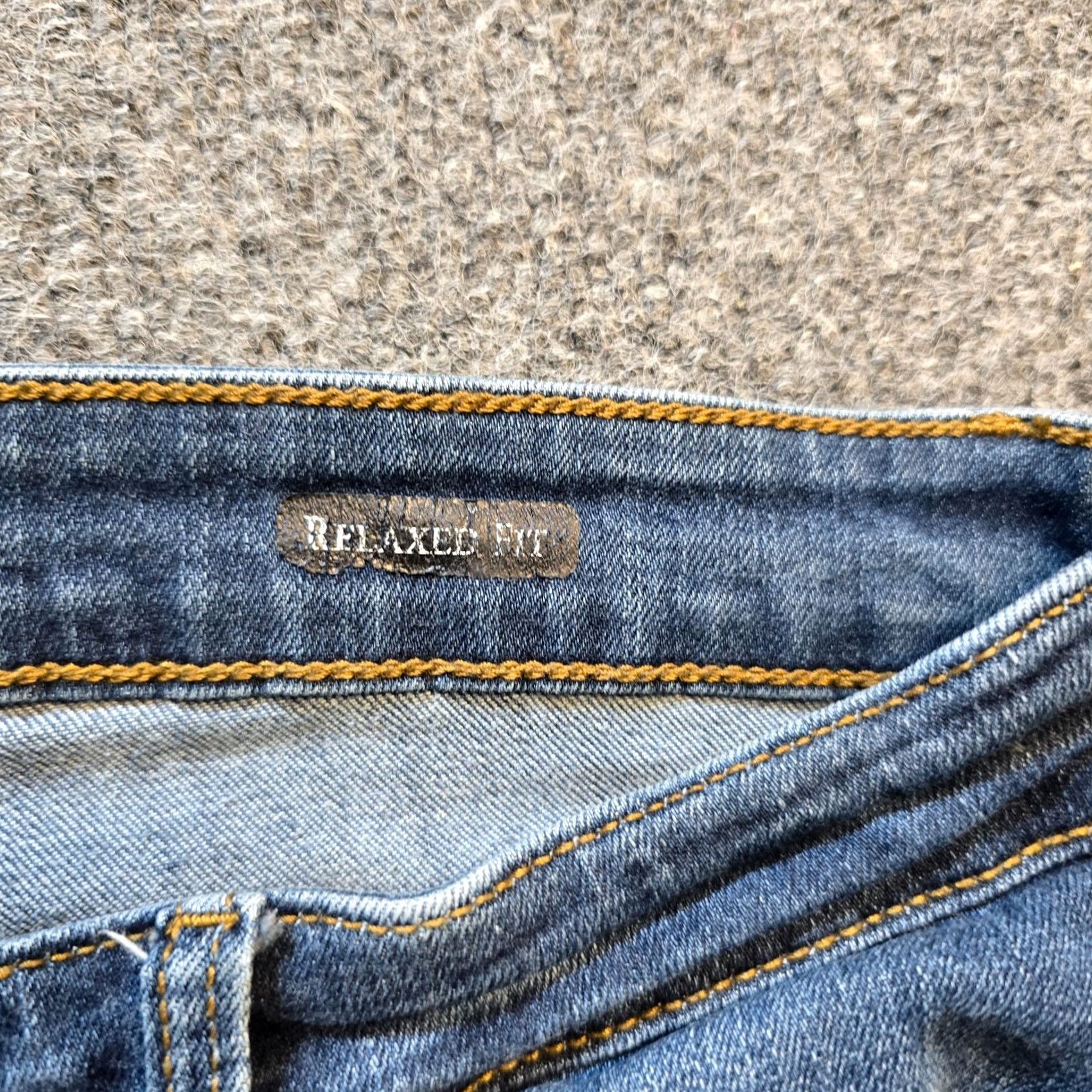 Denime Judy Blue Jeans Women Size 30 Blue Relaxed Crop Jeans 5-Pocket Denim Cotton Polyester Spandex Mid Rise Cropped Stretch Size 30" / US 8 / IT 44 - 6 Thumbnail