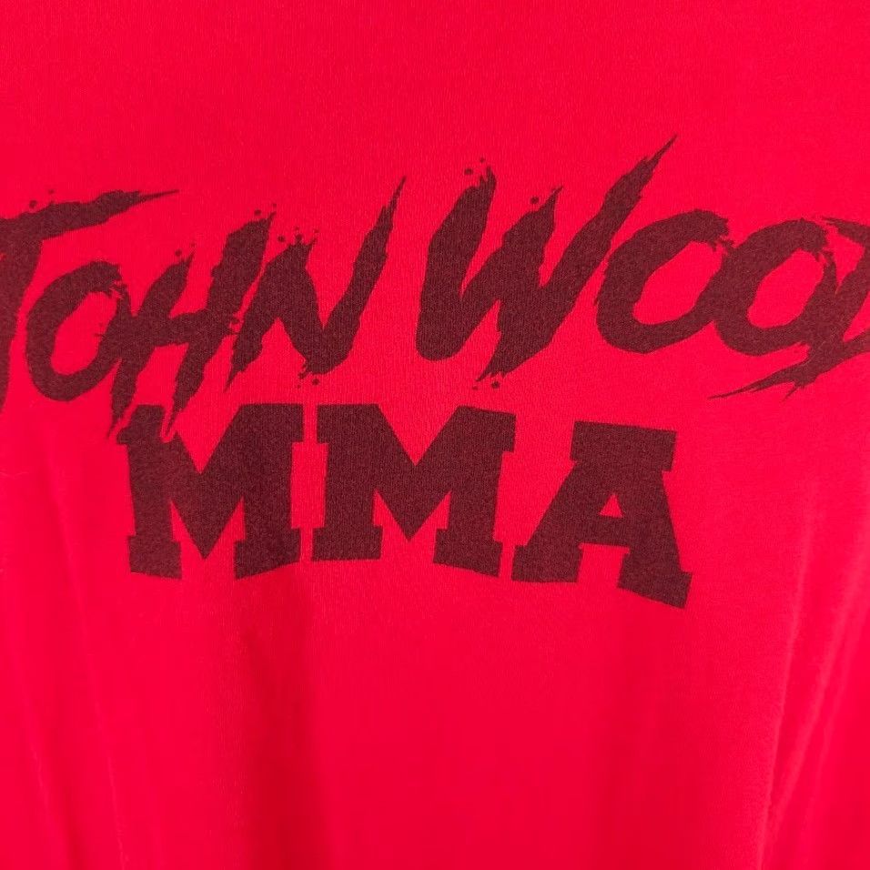 Vintage Syndicate MMA T Shirt Mens XL Red John Wood Mixed Martial Arts Fighting Shirt Mens XL Red MMA Fighting Sports Size US XL / EU 56 / 4 - 3 Thumbnail