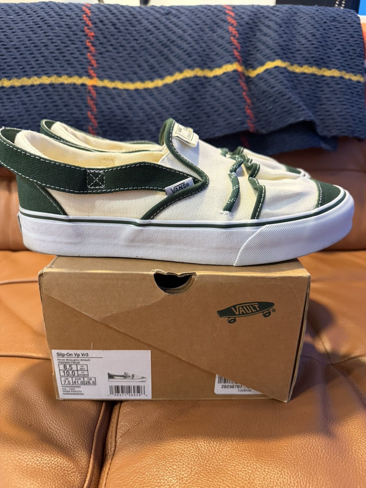 Vans Vault Nicole McLaughlin Gardening Tote White NO INSOLES