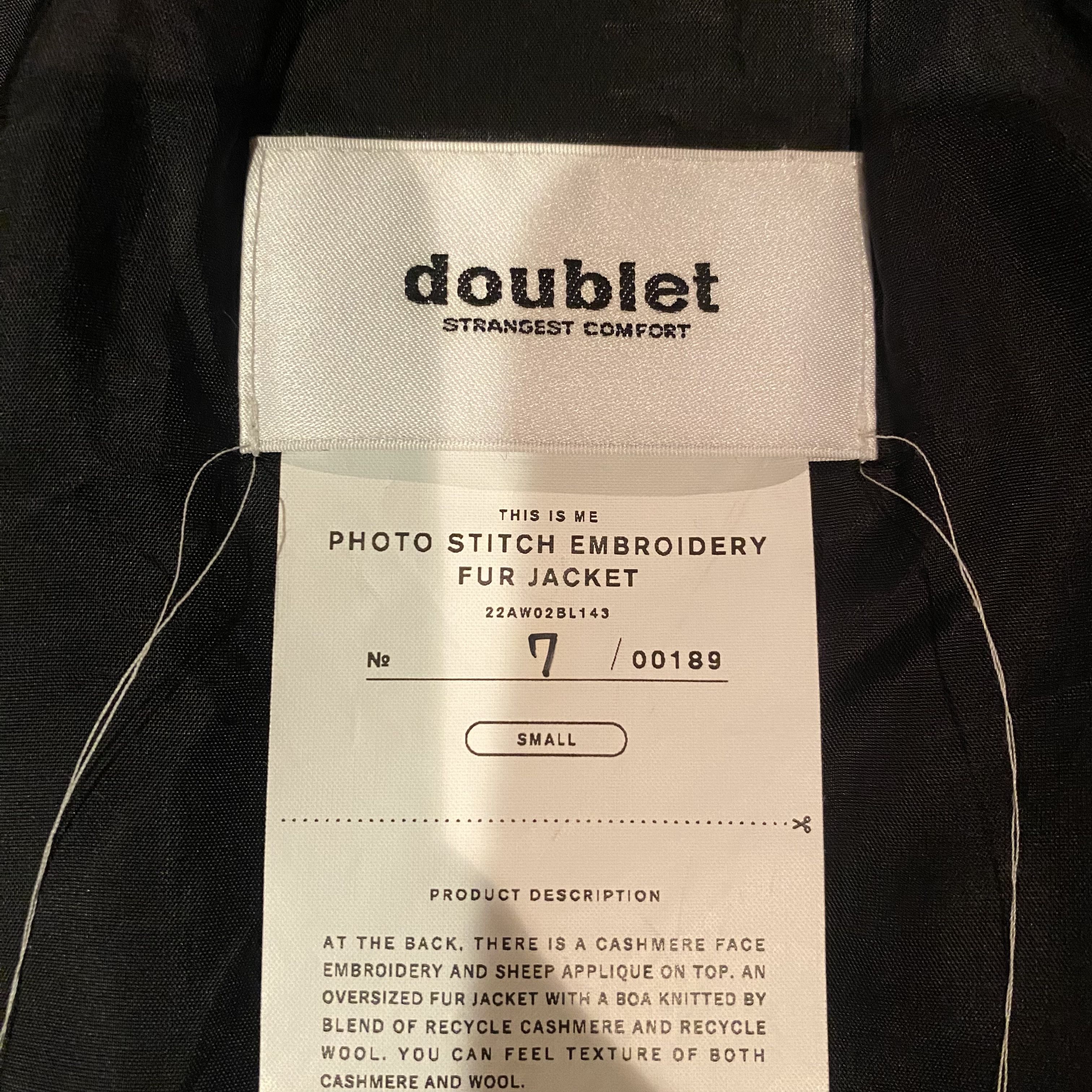 Doublet Wool / Cashmere Size US S / EU 44-46 / 1 - 8 Thumbnail