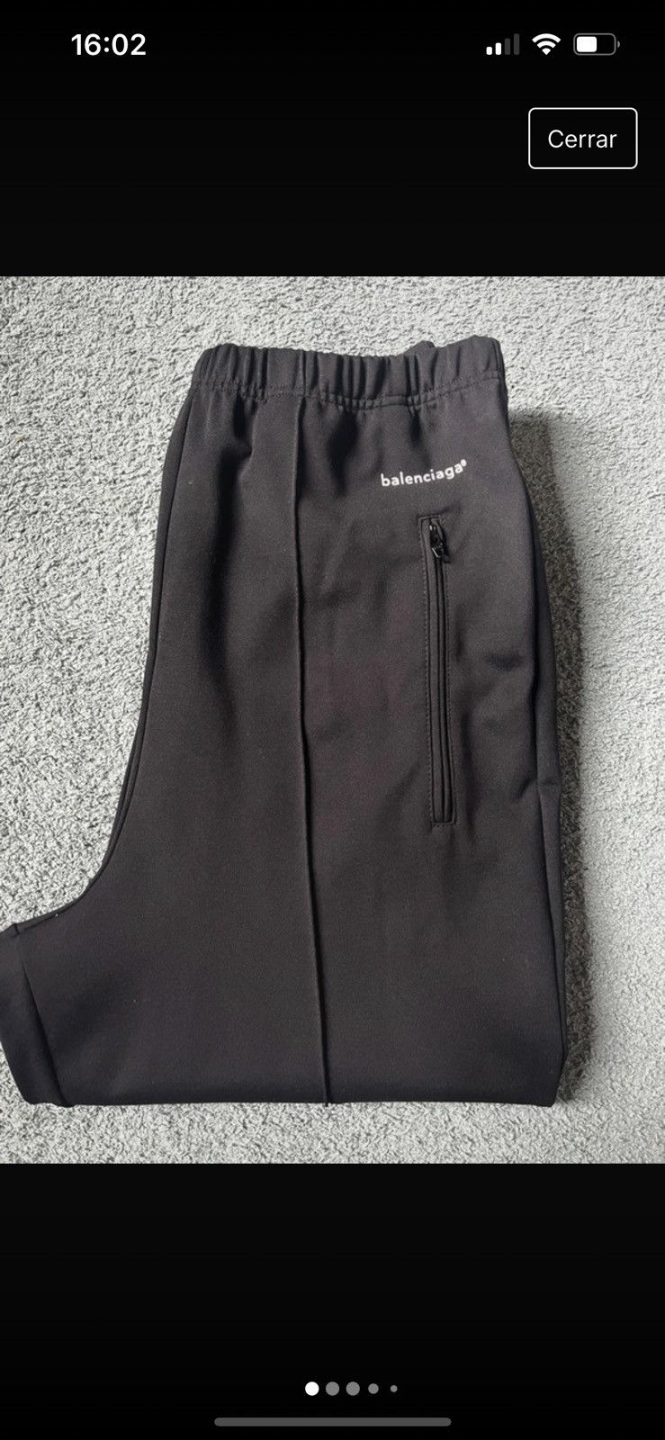 Pre-owned Balenciaga Sweatpants In Black