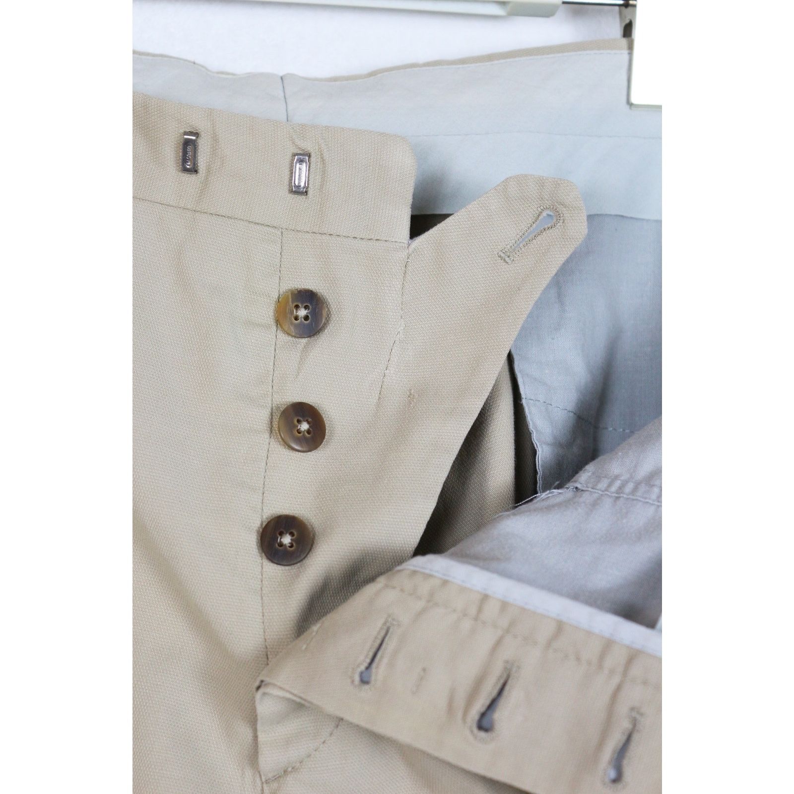 Jil Sander Jil Sander by Raf Simons Beige Chino Trousers Pants Vintage Size US 40 / EU 56 - 4 Thumbnail