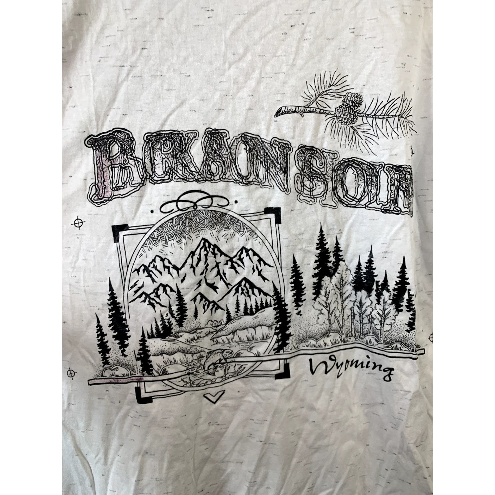 Vintage Vintage Test Print Shirt Branson One Of A Kind Large Tee Size US L / EU 52-54 / 3 - 9 Thumbnail