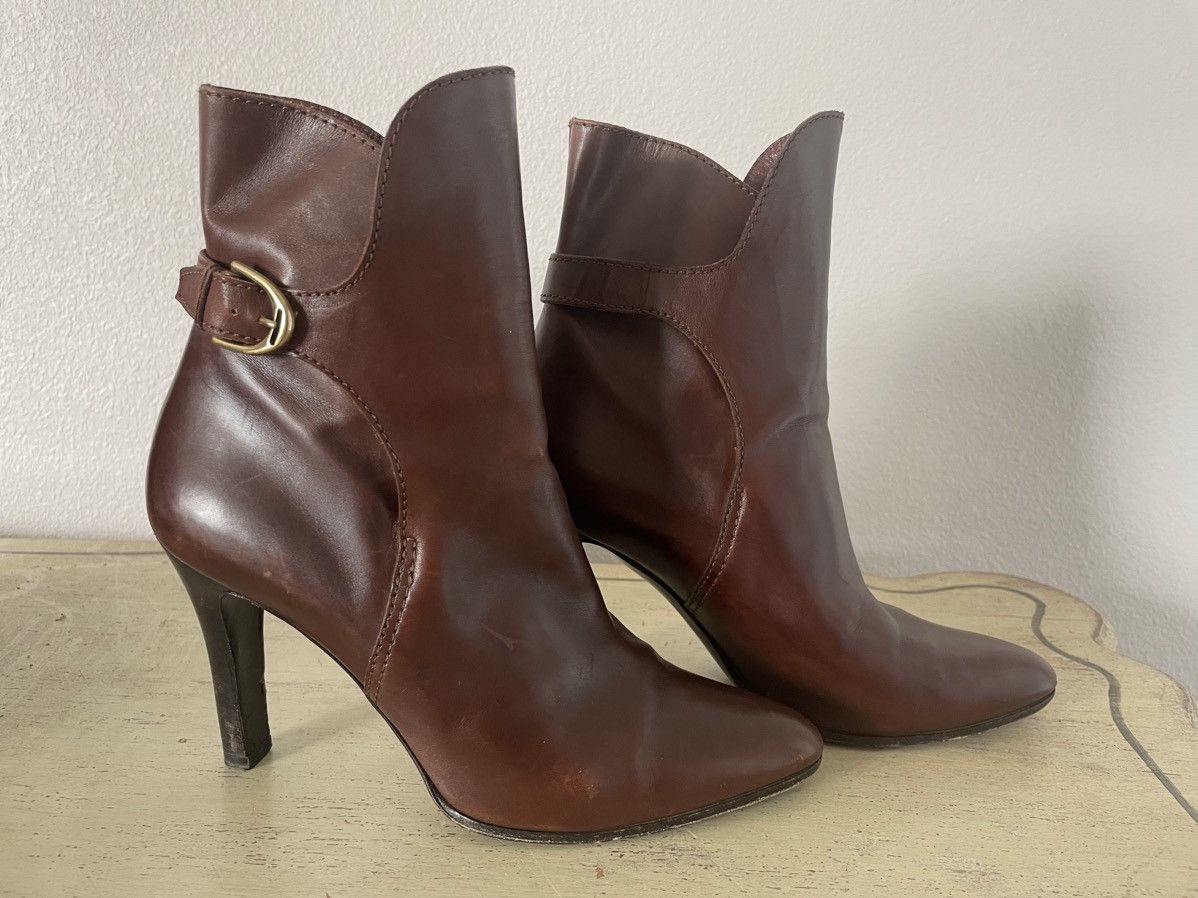 Ralph Lauren Purple Label Ankle Wrap Bootie Size US 9 / IT 39 - 1 Thumbnail