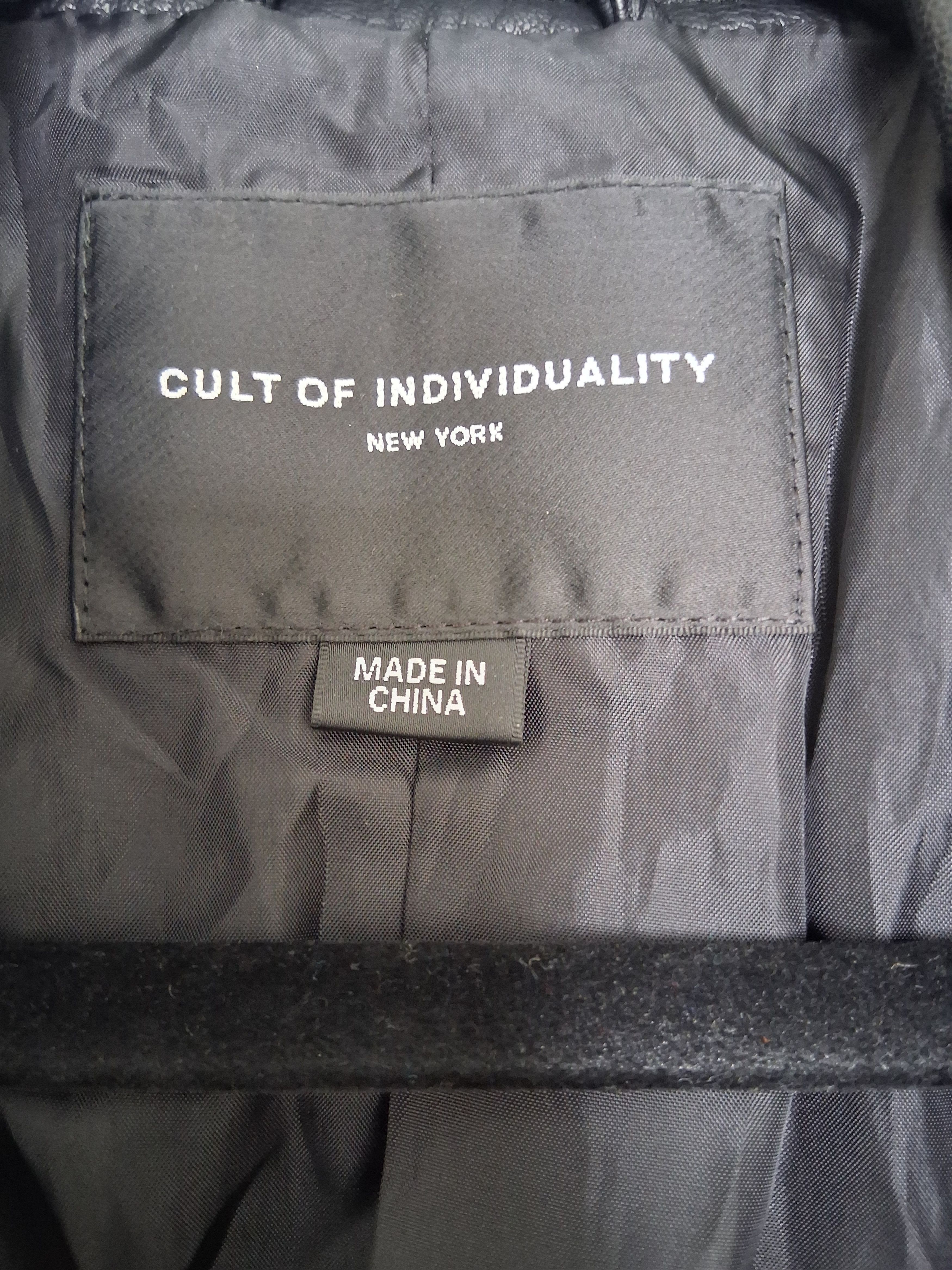 Cult Of Individuality Cult of individuality Faux Leather Jacket! Size US XL / EU 56 / 4 - 5 Thumbnail
