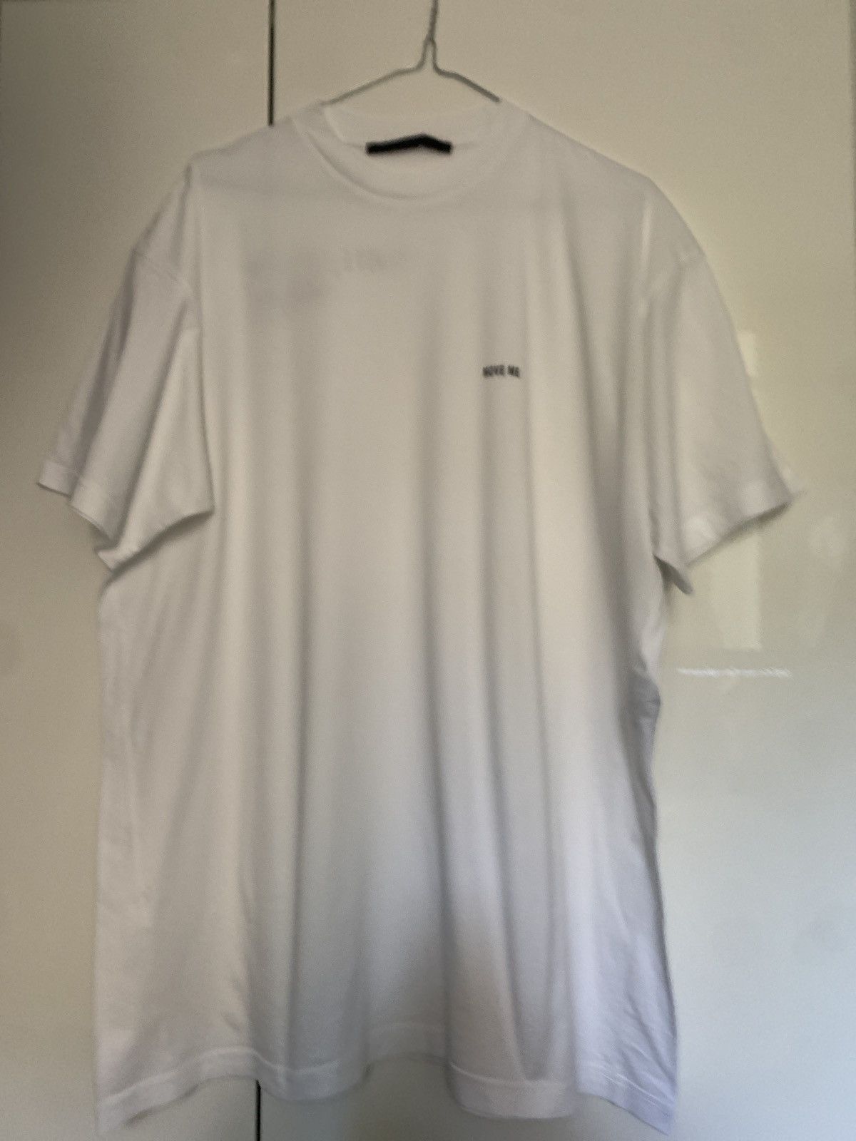 image of Haider Ackermann Move Me T-Shirt in White, Men's (Size Large)