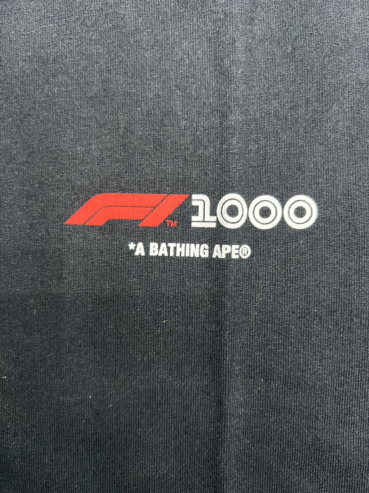 Bape Bape F1 1000 T-Shirt Size US M / EU 48-50 / 2 - 2 Thumbnail